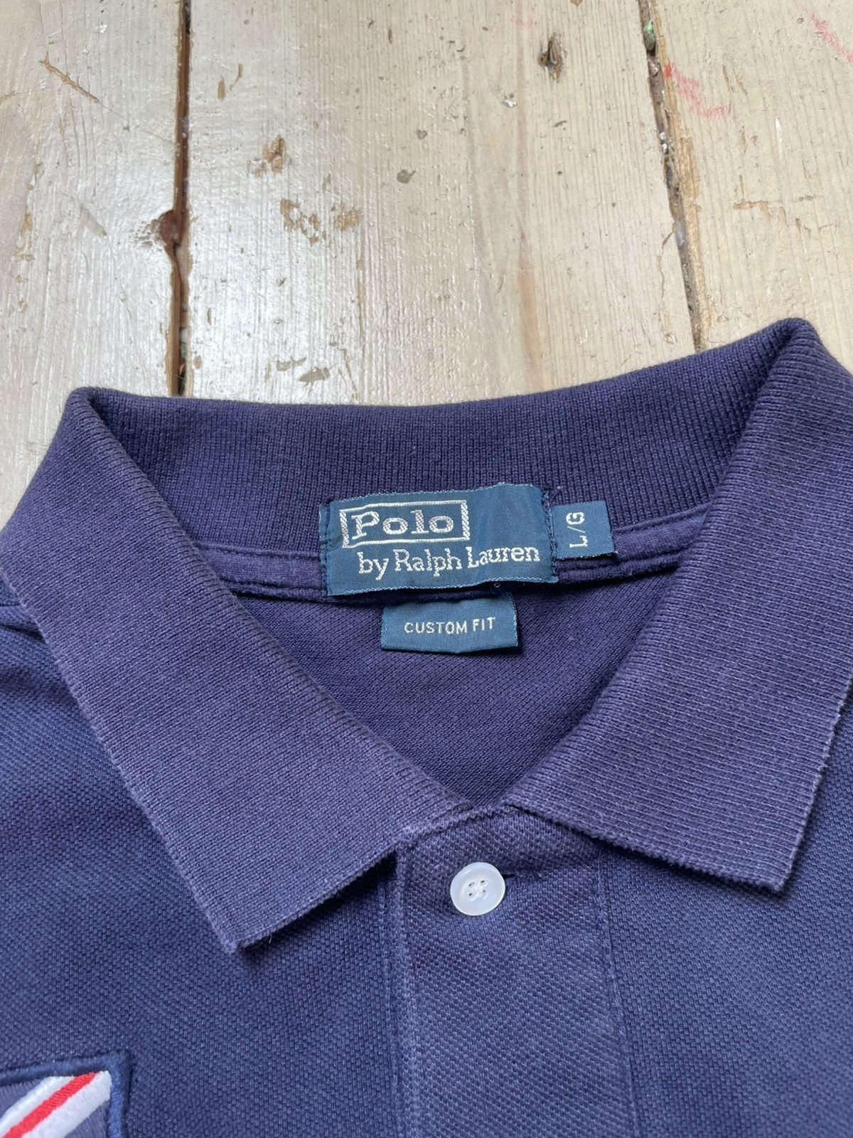 Polo Ralph Lauren Polo Ralph Lauren Great Britain Tshirt Size US L / EU 52-54 / 3 - 4 Thumbnail