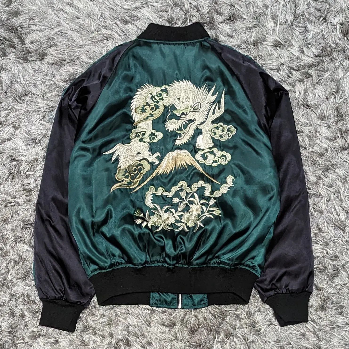Japanese Brand 💥FINAL DROP💥Hoshihime Dragon Sukajan Souvenir Jacket Size US M / EU 48-50 / 2 - 3 Thumbnail