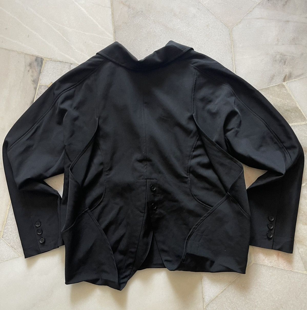 Yohji Yamamoto Yohi Yamamoto + Noir Asymentric Back Pocket Design 10 Size US S / EU 44-46 / 1 - 3 Thumbnail