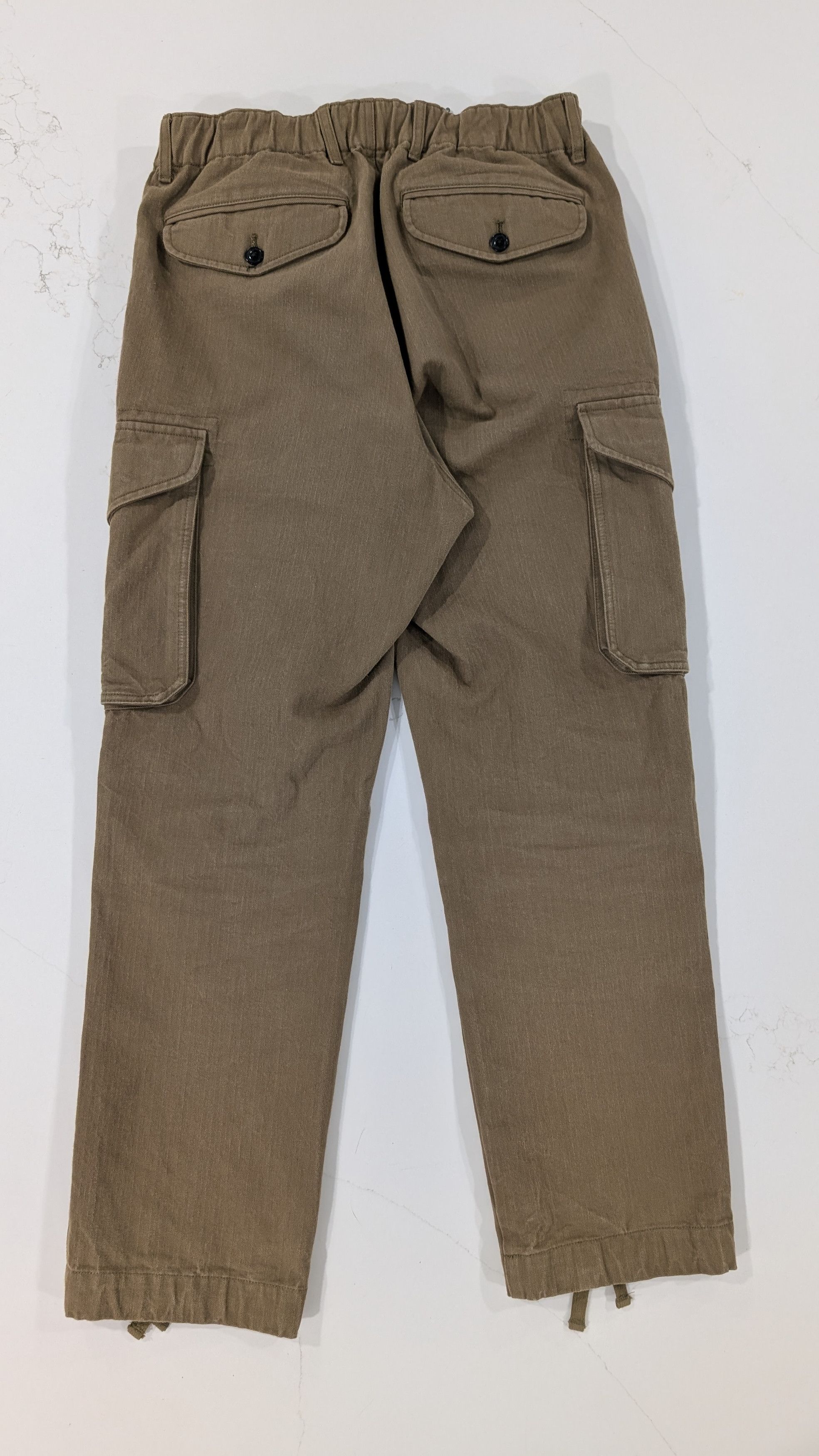 Bodega × Todd Snyder Todd Snyder X Bodega Cargo Pants Japanese Herringbone Size US 29 - 2 Thumbnail