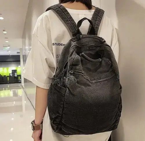 Vintage Backpack Bag Size ONE SIZE - 4 Thumbnail