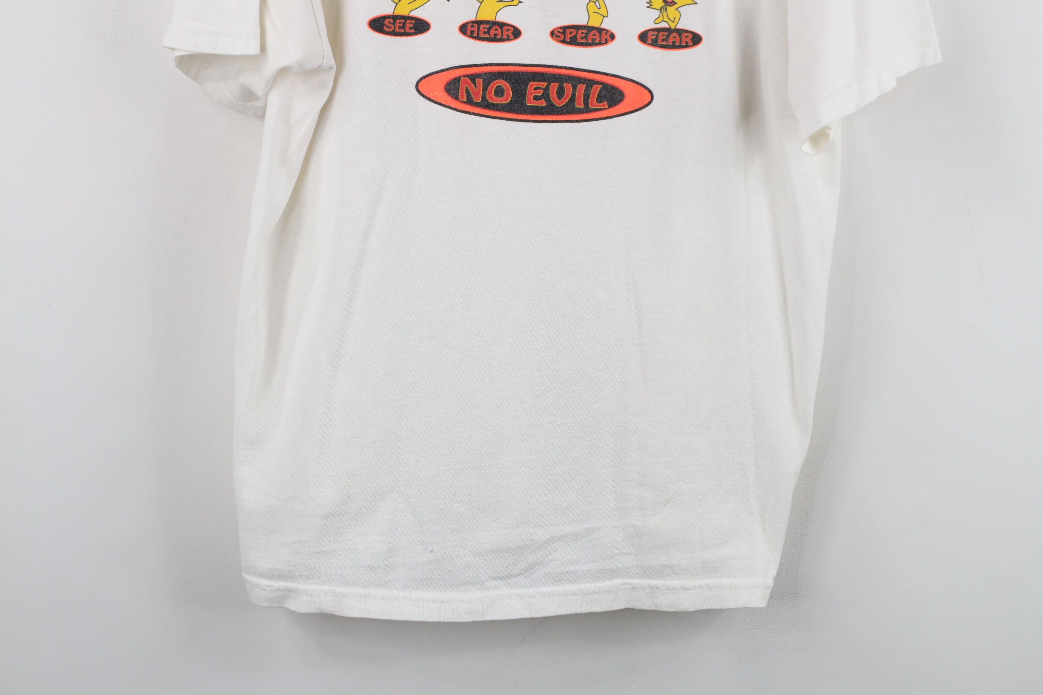 Vintage Vintage 90s Looney Tunes Tweety Bird Hear See Speak T-Shirt Size XL / US 12-14 / IT 48-50 - 3 Thumbnail