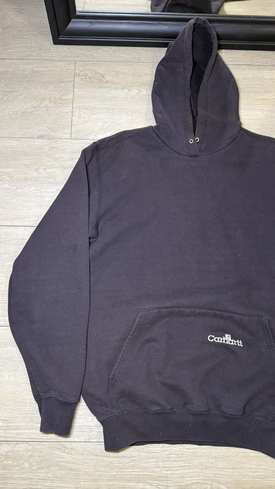 Carhartt Vintage / Y2K 1990s Carhartt Brown Embroidered SpellOut Size US M / EU 48-50 / 2 - 2 Thumbnail