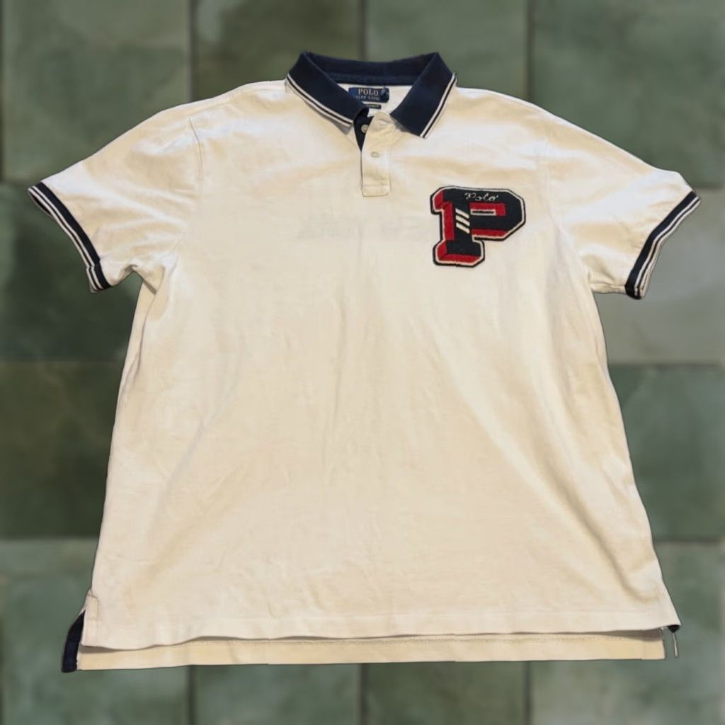 Polo Ralph Lauren Polo Ralph Lauren Shirt Mens XL White Short Sleeve Knit Slim Fit Embroidered Logo New York Size US XL / EU 56 / 4 - 1 Thumbnail