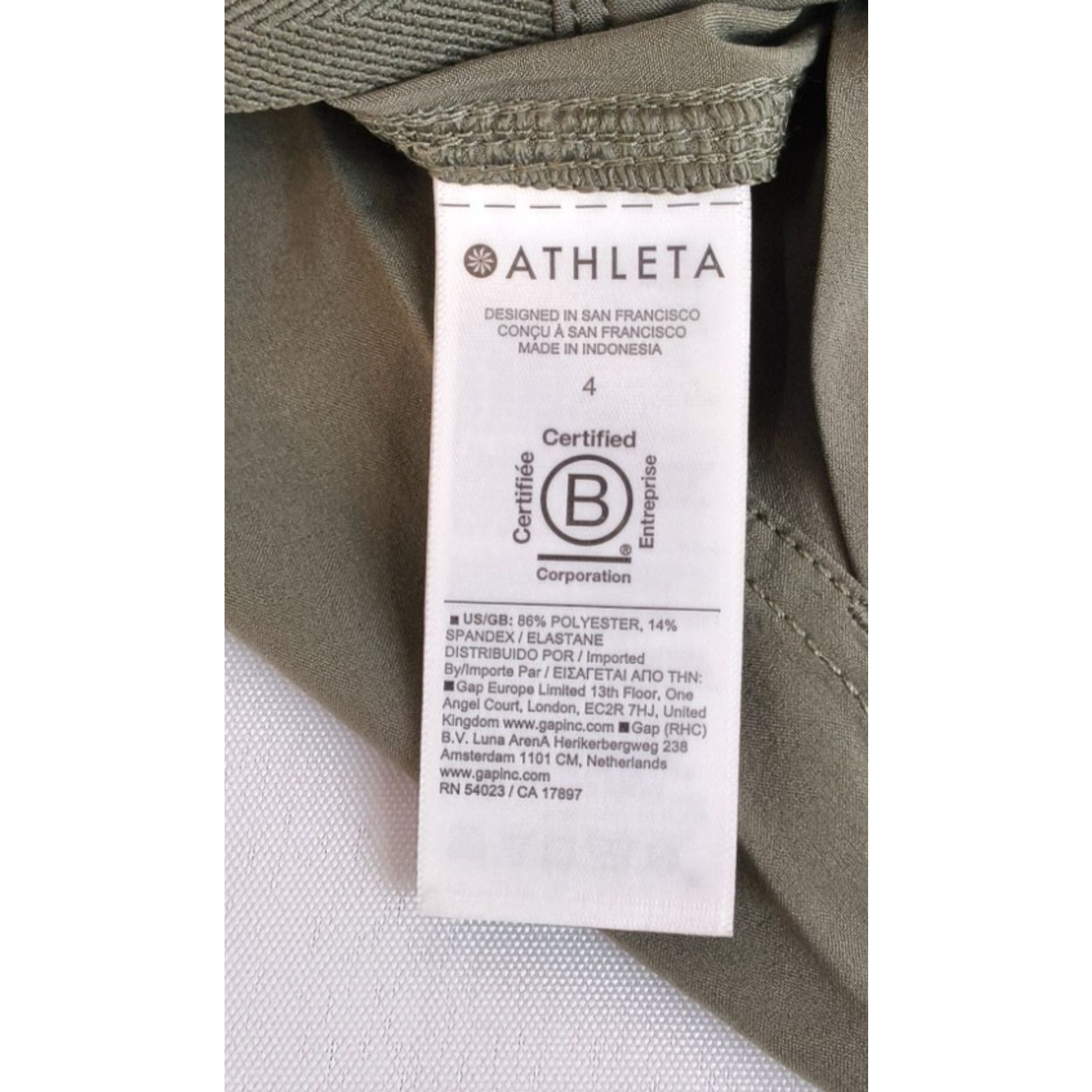 Athleta Athleta Brooklyn Heights Cargo Skirt sz 4 Green Midi NWT Size 27" / US 4 / IT 40 - 9 Thumbnail