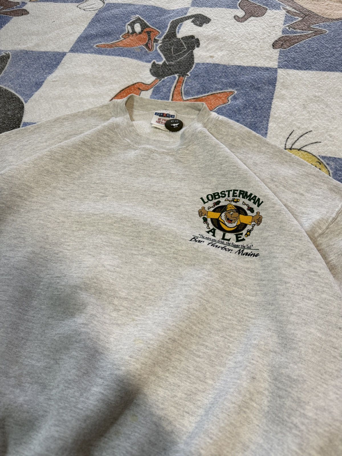 Vintage Vintage lobsterman ale beer crewneck sweatshirt Size US XXL / EU 58 / 5 - 2 Thumbnail