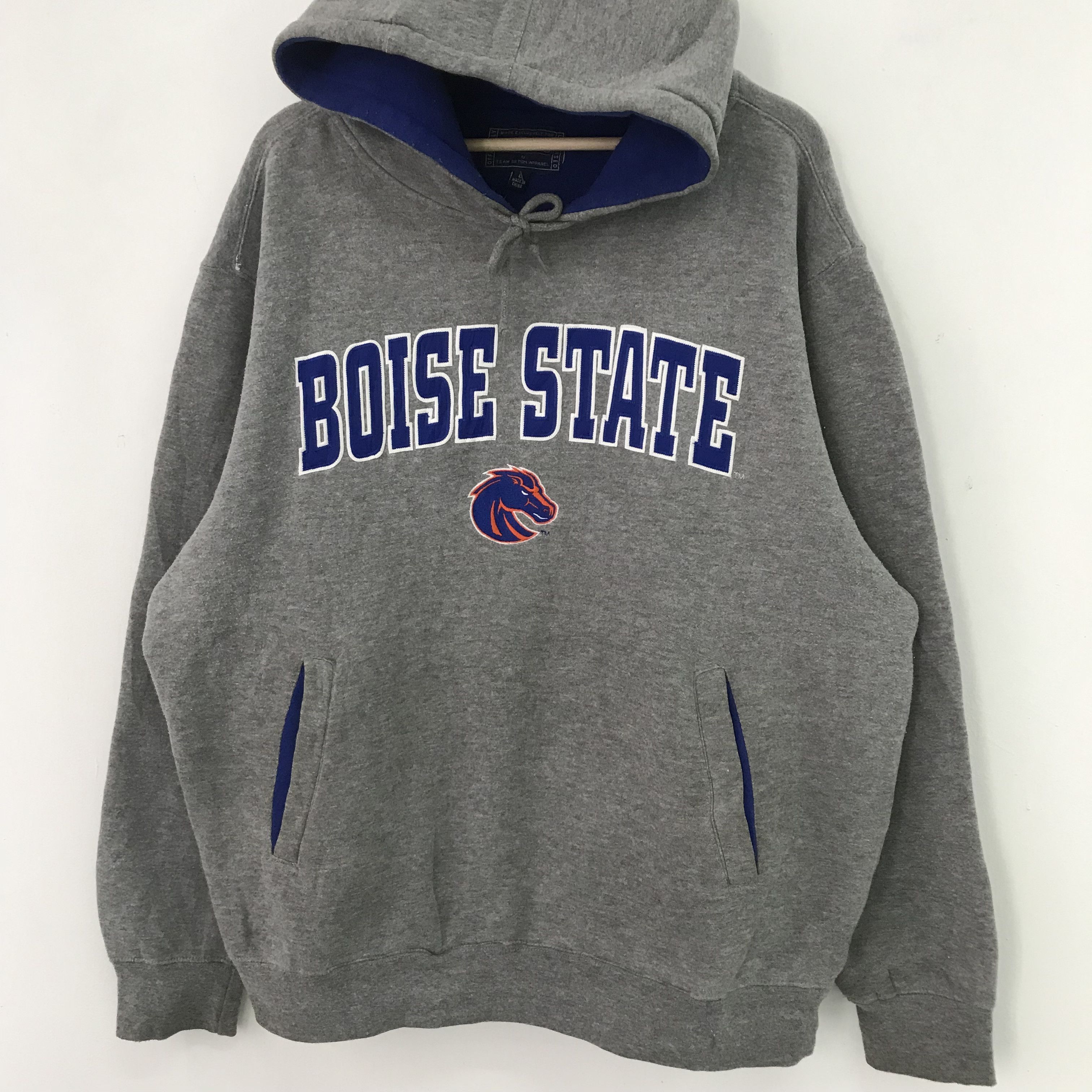 Vintage Vintage Boise State University Ncaa Gray Sweater Large - 463 Size US L / EU 52-54 / 3 - 3 Thumbnail