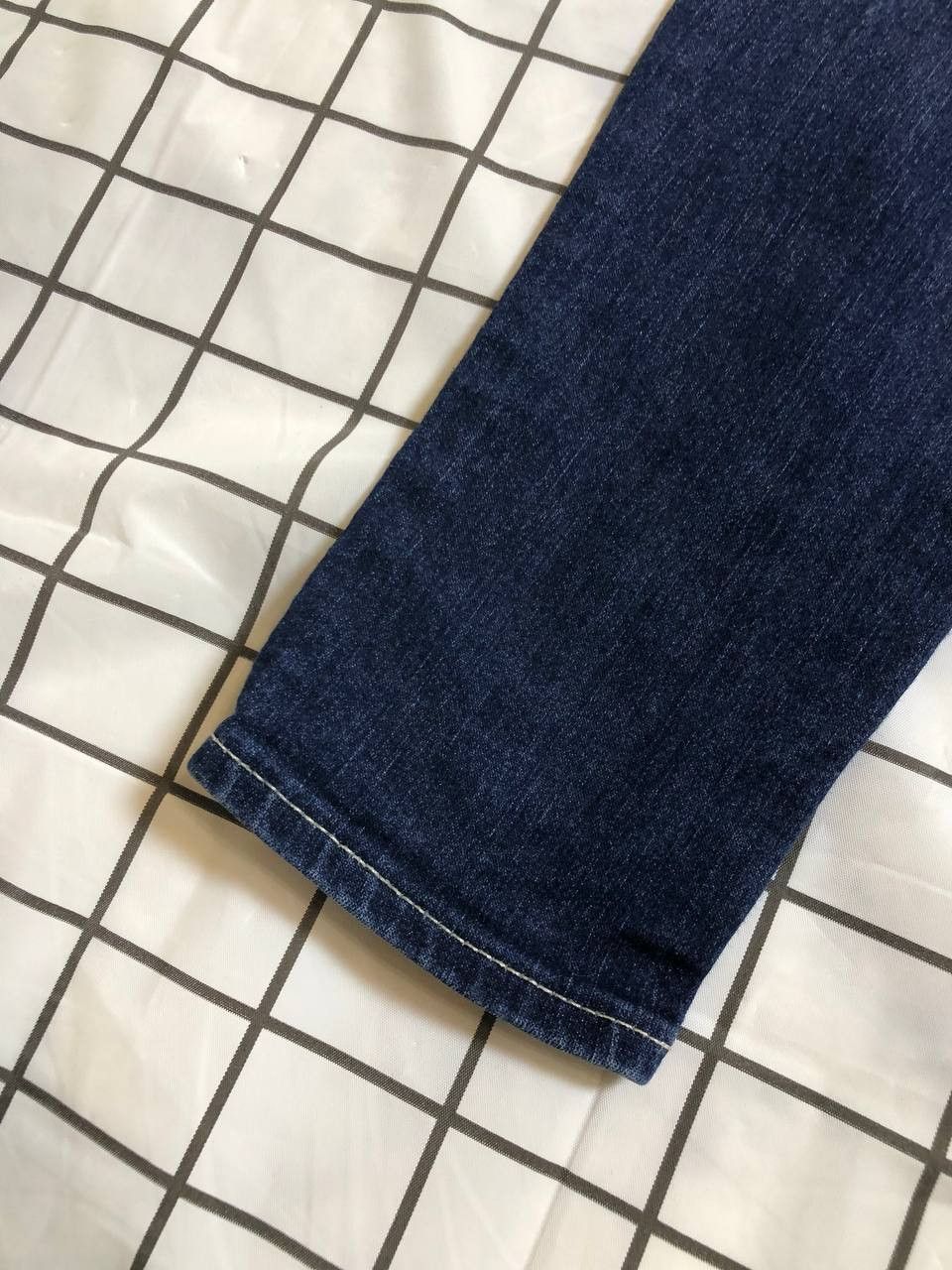 True Religion True Relion Johnny Dark Blue Wash Denim Jeans Women Size 28" / US 6 / IT 42 - 19 Thumbnail