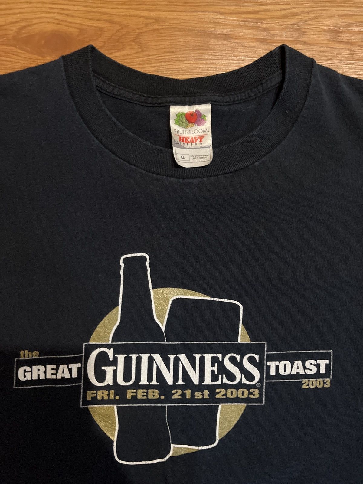 Vintage vintage y2k the great guinness toast tee shirt Size US L / EU 52-54 / 3 - 3 Thumbnail