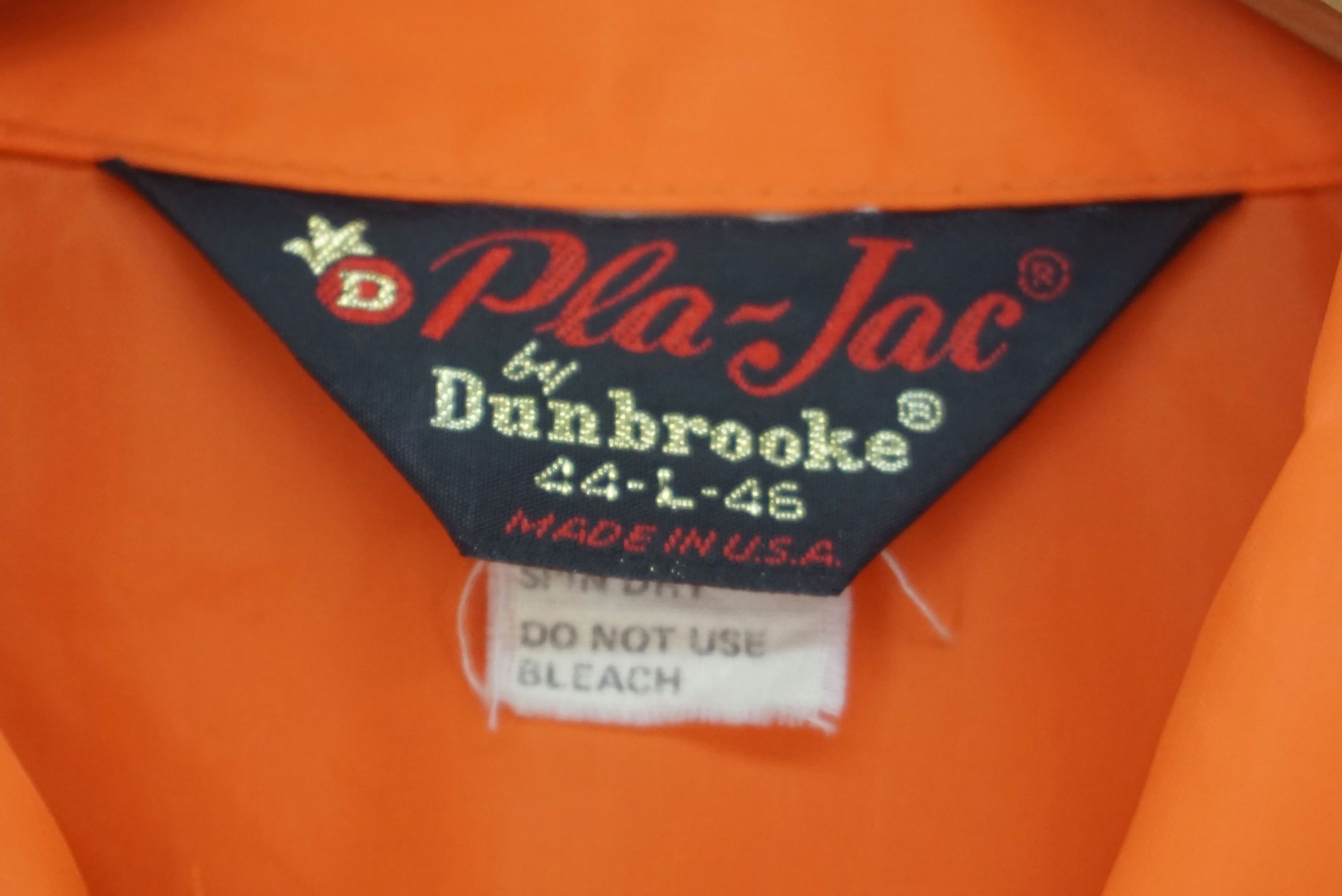 Dunbrooke Pla-Jac Jacket SFI Steel Safety Snap Front Windbreaker Size US L / EU 52-54 / 3 - 4 Thumbnail