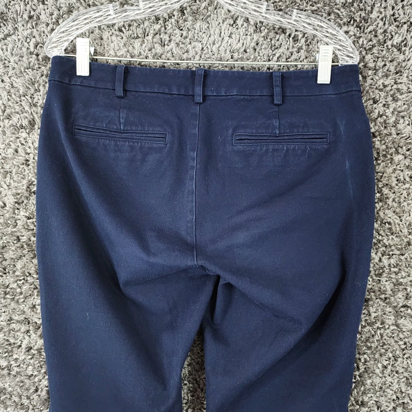 Ralph Lauren VINTAGE? No. Actually: Lauren Ralph Lauren Womens Pants Chino Dress 8 Blue 32x28.5 Womens Size 30" / US 8 / IT 44 - 7 Thumbnail