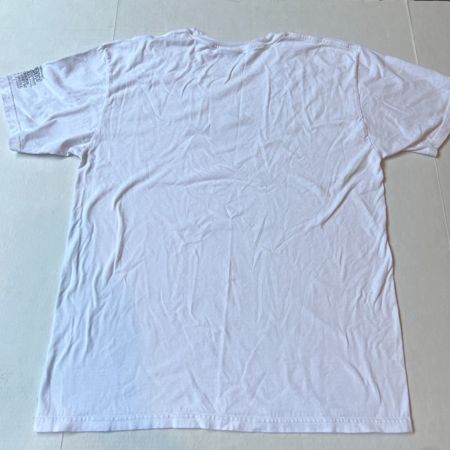Vintage VINTAGE Stussy Shirt Mens Large White Surfer Stussy World Tribe 31st Ann Japanese Surf Contest Trestles Church’s Shirt Limited Edition Size US XL / EU 56 / 4 - 7 Thumbnail
