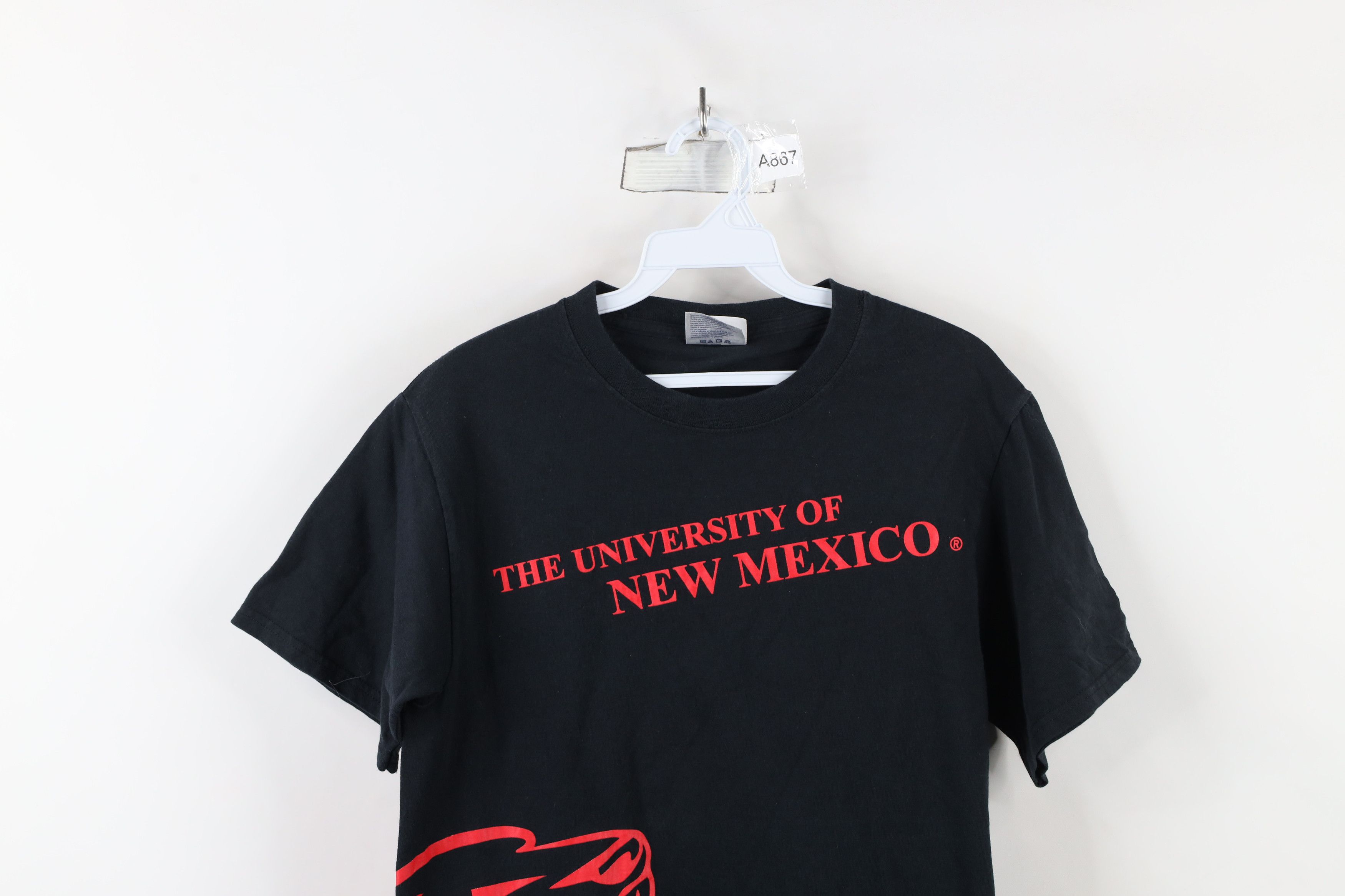 Vintage Vintage 90s All Over Print University of New Mexico T-Shirt Size US S / EU 44-46 / 1 - 2 Thumbnail