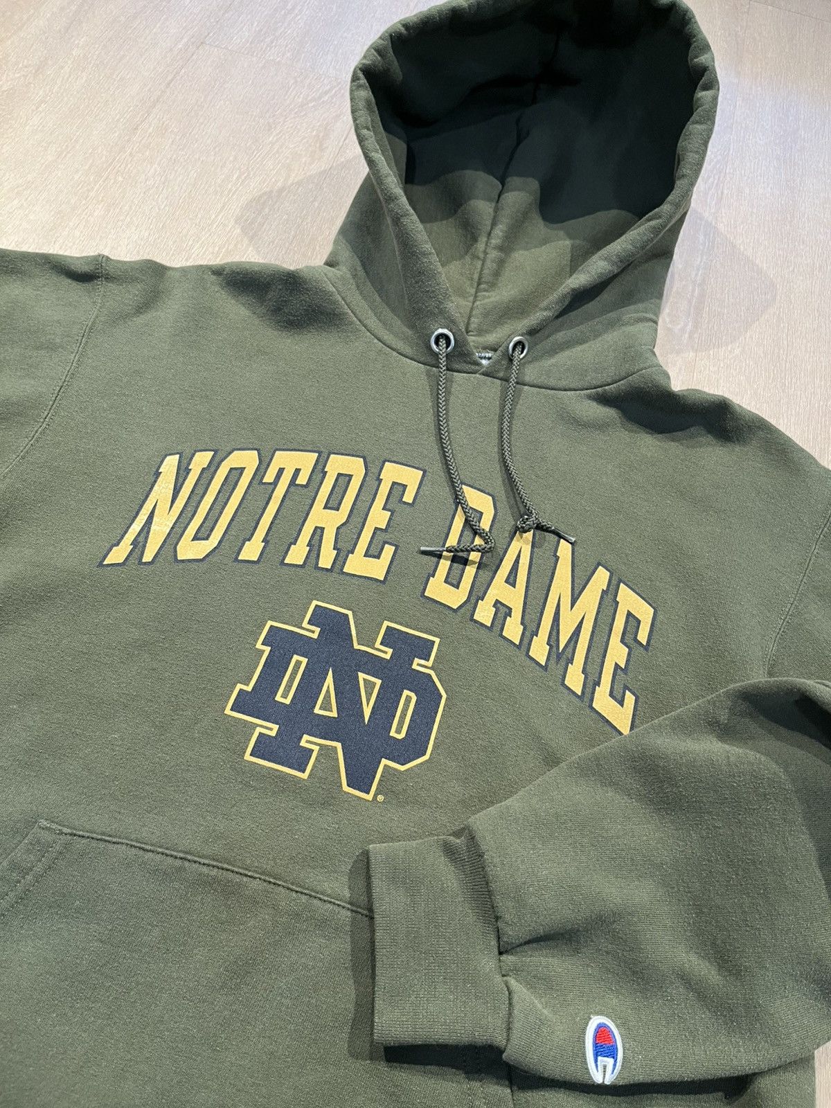 Champion Notre Dame College Hoodie Medium Size US M / EU 48-50 / 2 - 1 Thumbnail
