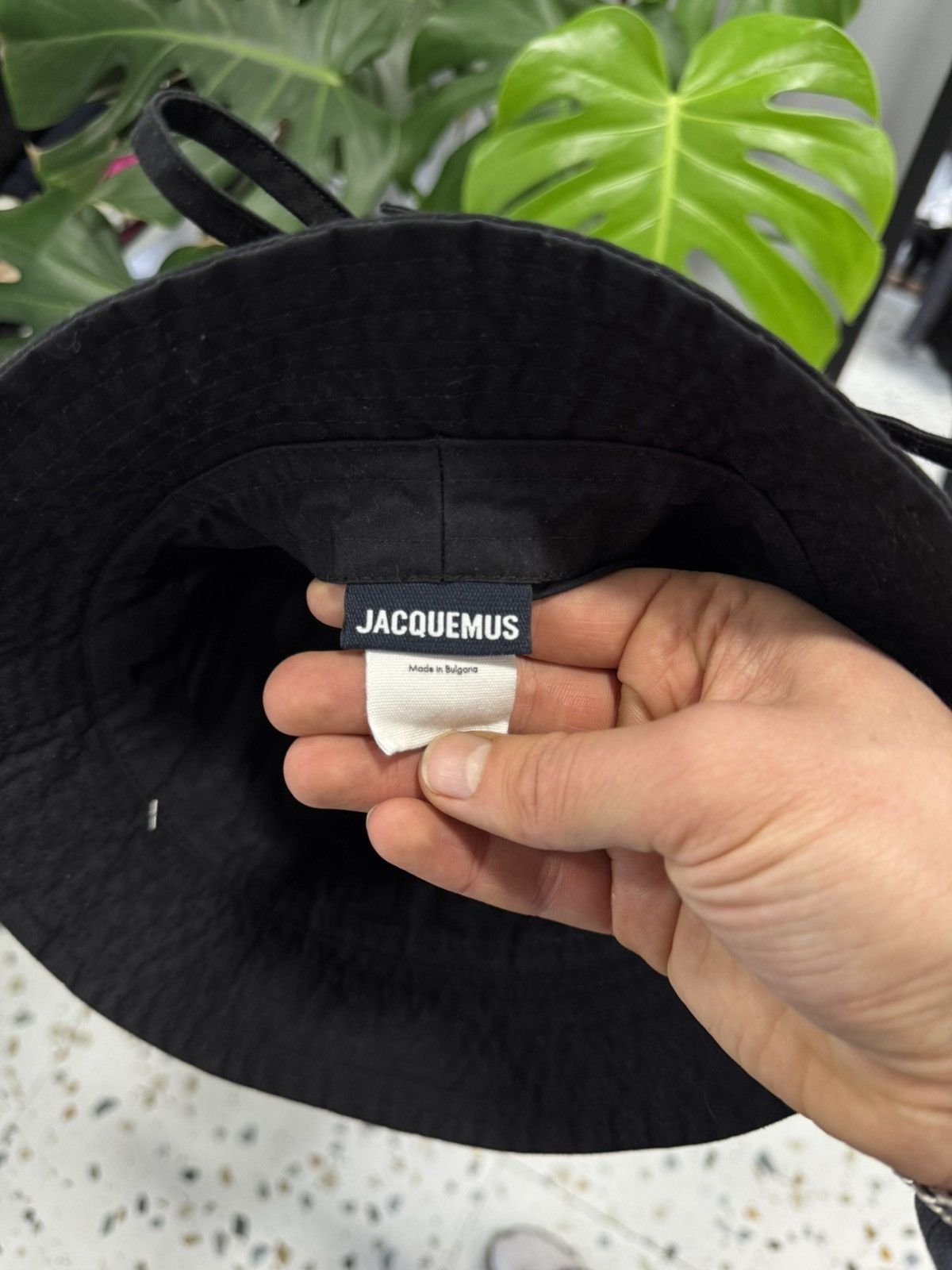 Jacquemus Jacquemus black bucket hat size 58(one size) Size ONE SIZE - 12 Thumbnail