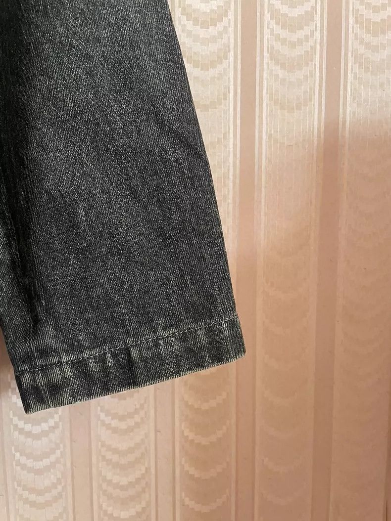 Issey Miyake Issey Miyake Washed grey denim jacket Size US M / EU 48-50 / 2 - 5 Thumbnail