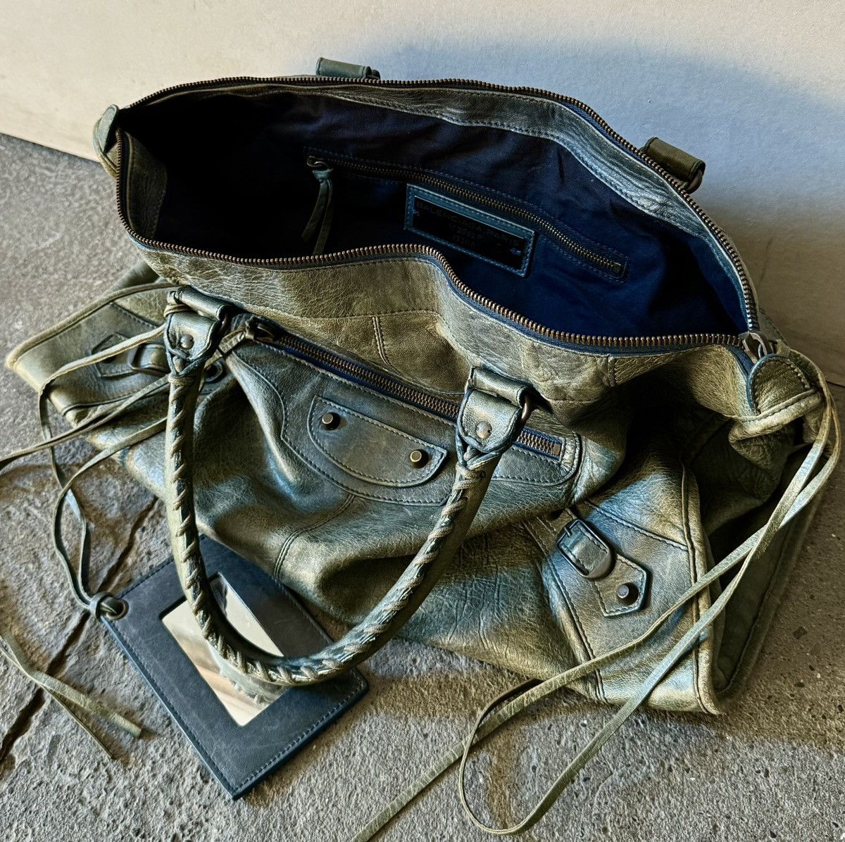 Balenciaga Balenciaga - 2000’s - Classic Le City - Lambskin Work Bag Size ONE SIZE - 17 Thumbnail