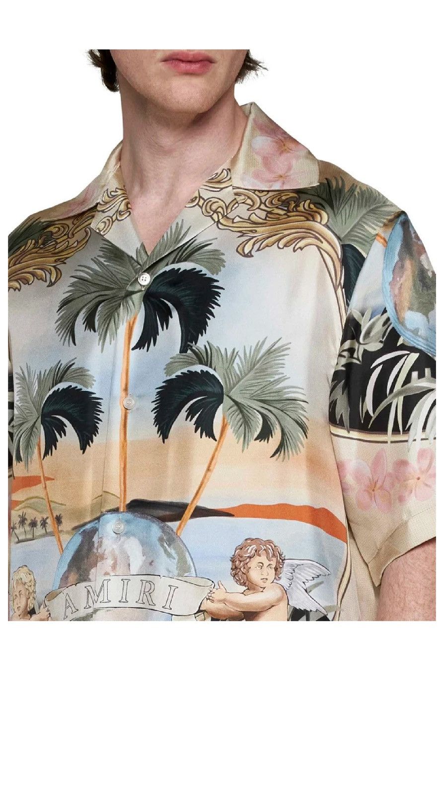 Amiri Camisa Manga Corta Amiri Querubín Size US M / EU 48-50 / 2 - 5 Thumbnail