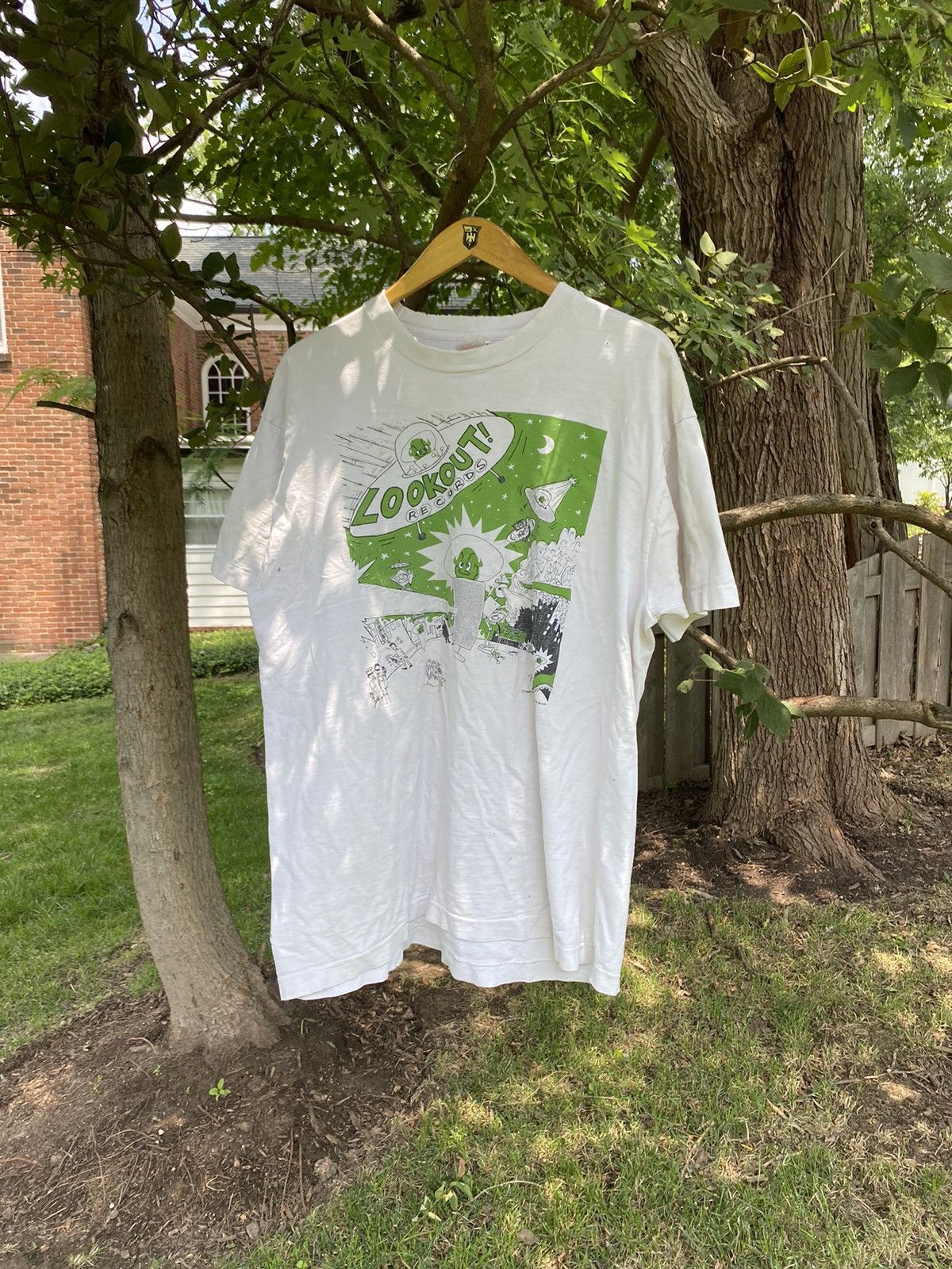 Vintage Lookout Records Punk Record Shirt
