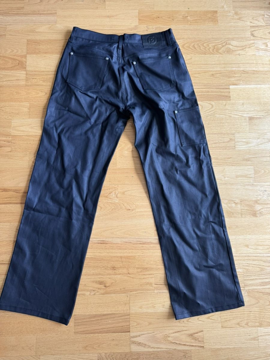 Other discont waxed wide leg denim Size US 32 / EU 48 - 1 Thumbnail