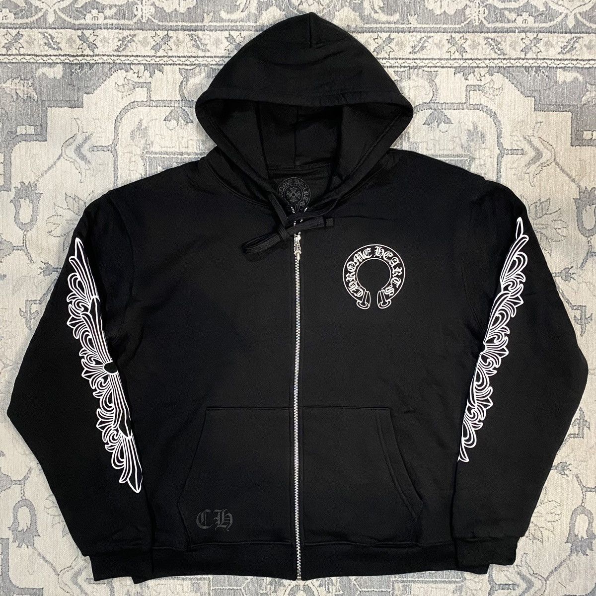 Chrome Hearts Chrome Hearts Horseshoe zip Hoodie Size US M / EU 48-50 / 2 - 4 Thumbnail