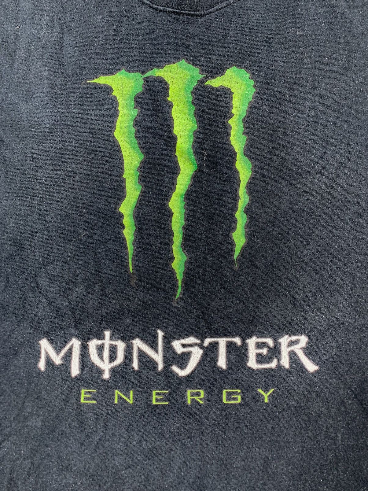 Vintage Vintage Y2K Monster Energy racing faded tee Big Logo size M Size US M / EU 48-50 / 2 - 4 Thumbnail
