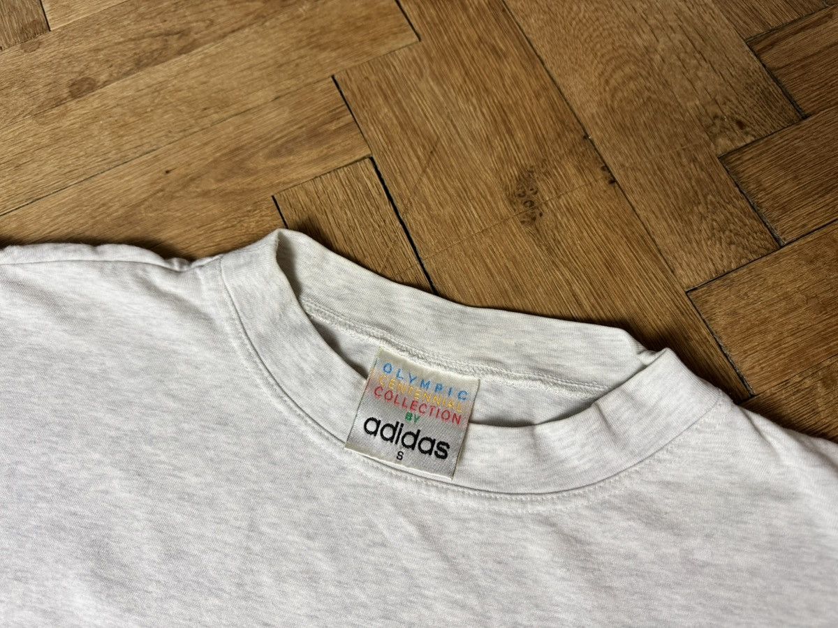 Adidas 80’s Adidas Grey 1956 Stockholm Olympic T-Shirt S Oversized Size US S / EU 44-46 / 1 - 5 Thumbnail