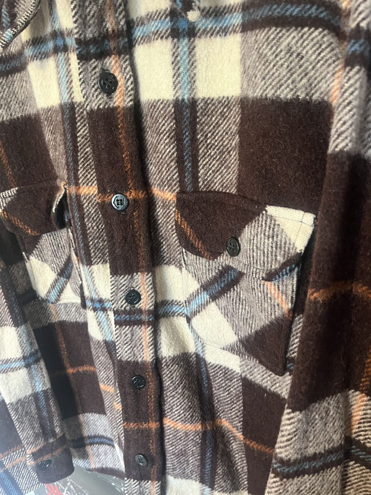Towncraft Vintage 80’s 90’s JCPenny Town Craft Heavy Wool Flannel Size US L / EU 52-54 / 3 - 4 Thumbnail