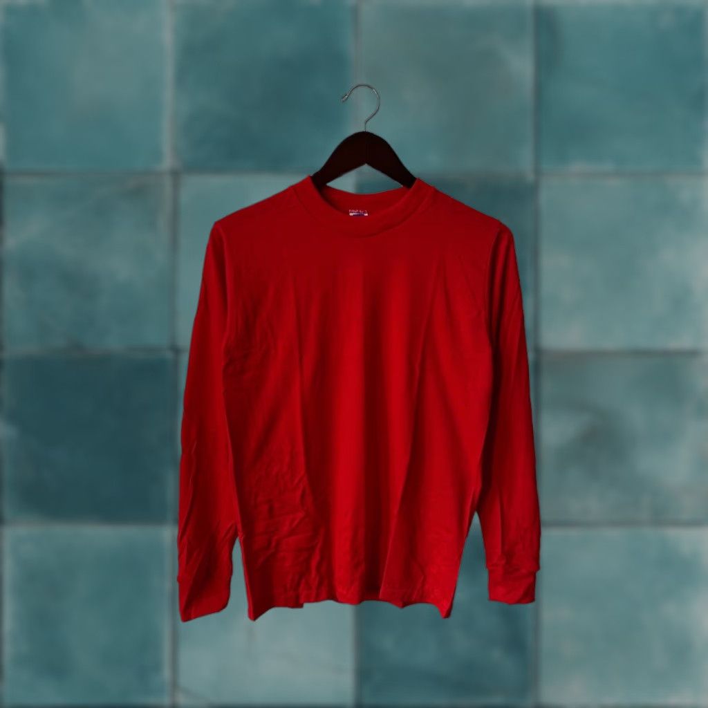 Russell Athletic VINTAGE Russell Athletic Long Sleeve Shirt Mens S Red 90s NOS NWOT USA Made Size US S / EU 44-46 / 1 - 1 Thumbnail