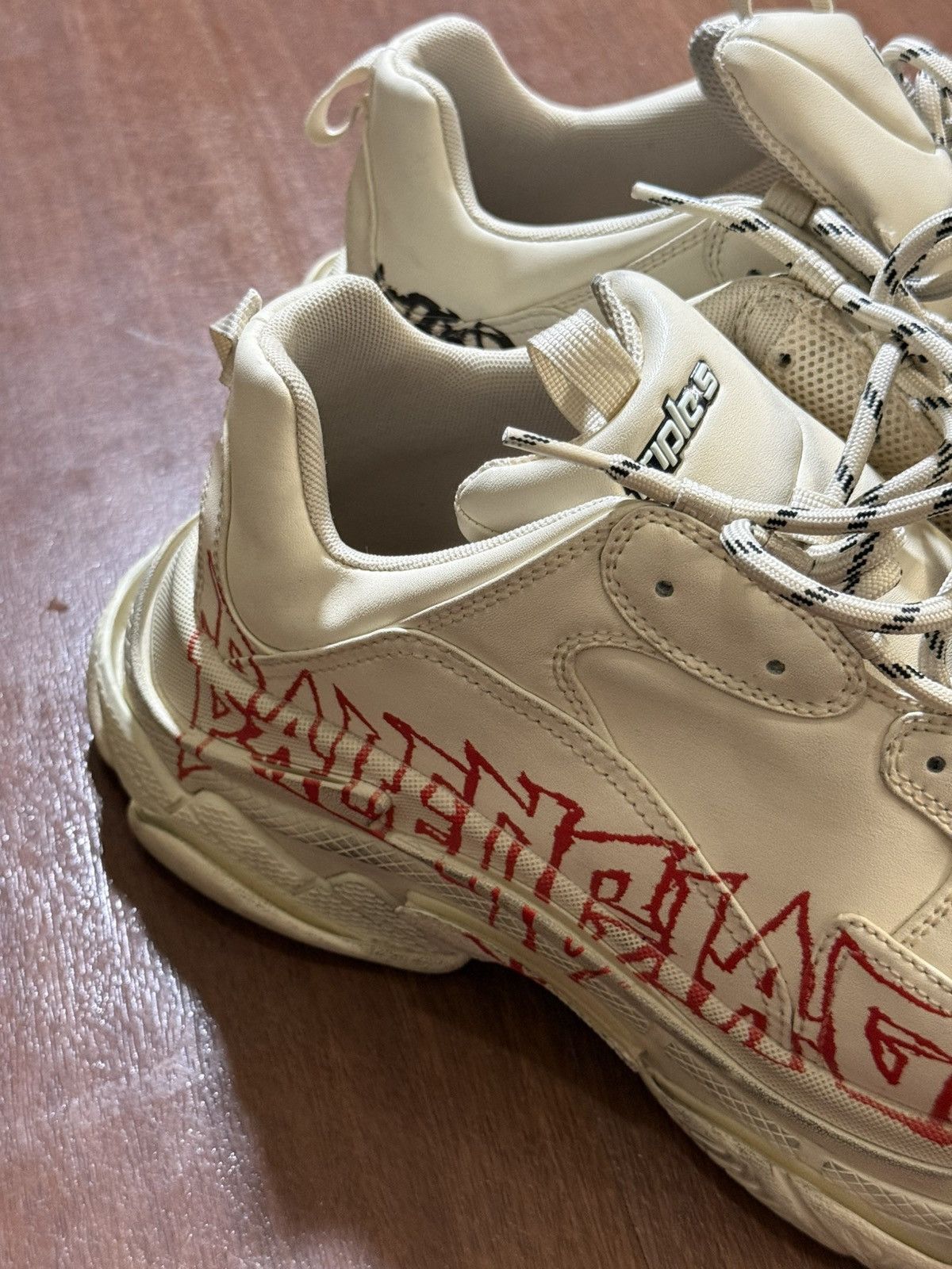Balenciaga Balenciaga Triple S Diy Metal Shoes size 45 Size US 12 / EU 45 - 2 Thumbnail