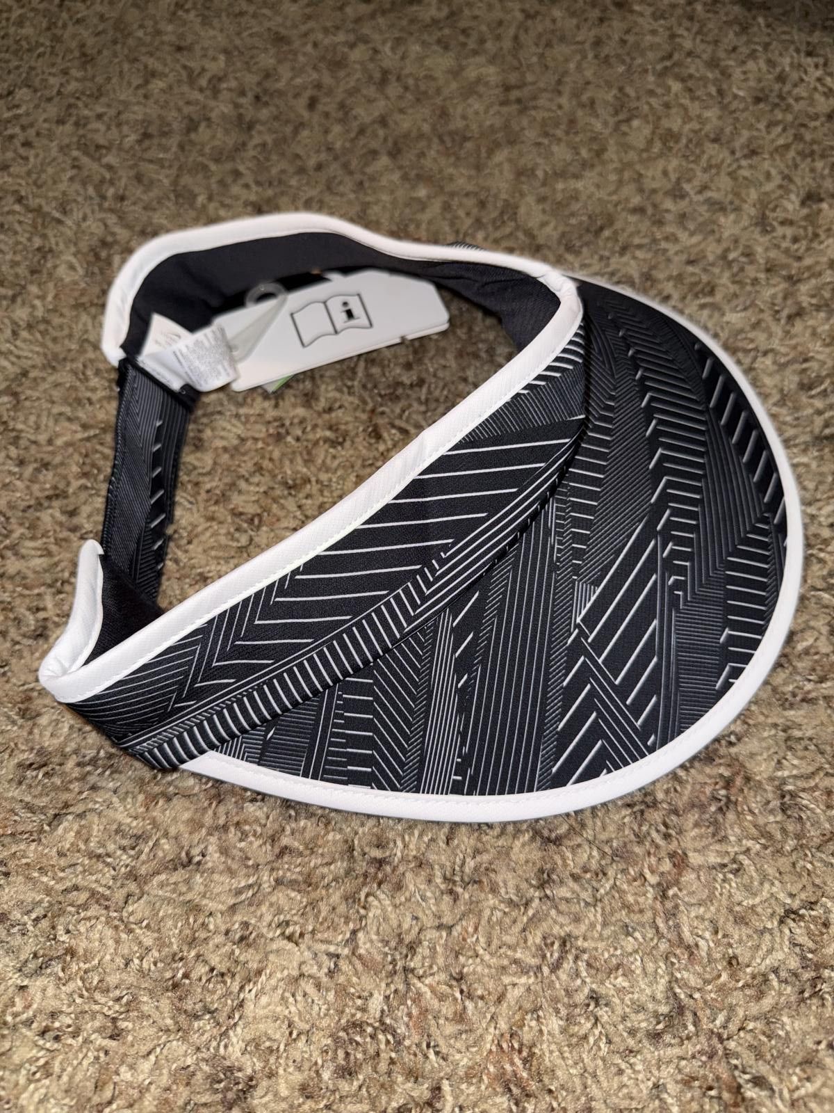 Nike Nike Women’s Zebra Print Big Bill 2.0 Golf Visor Sample Size ONE SIZE - 8 Thumbnail
