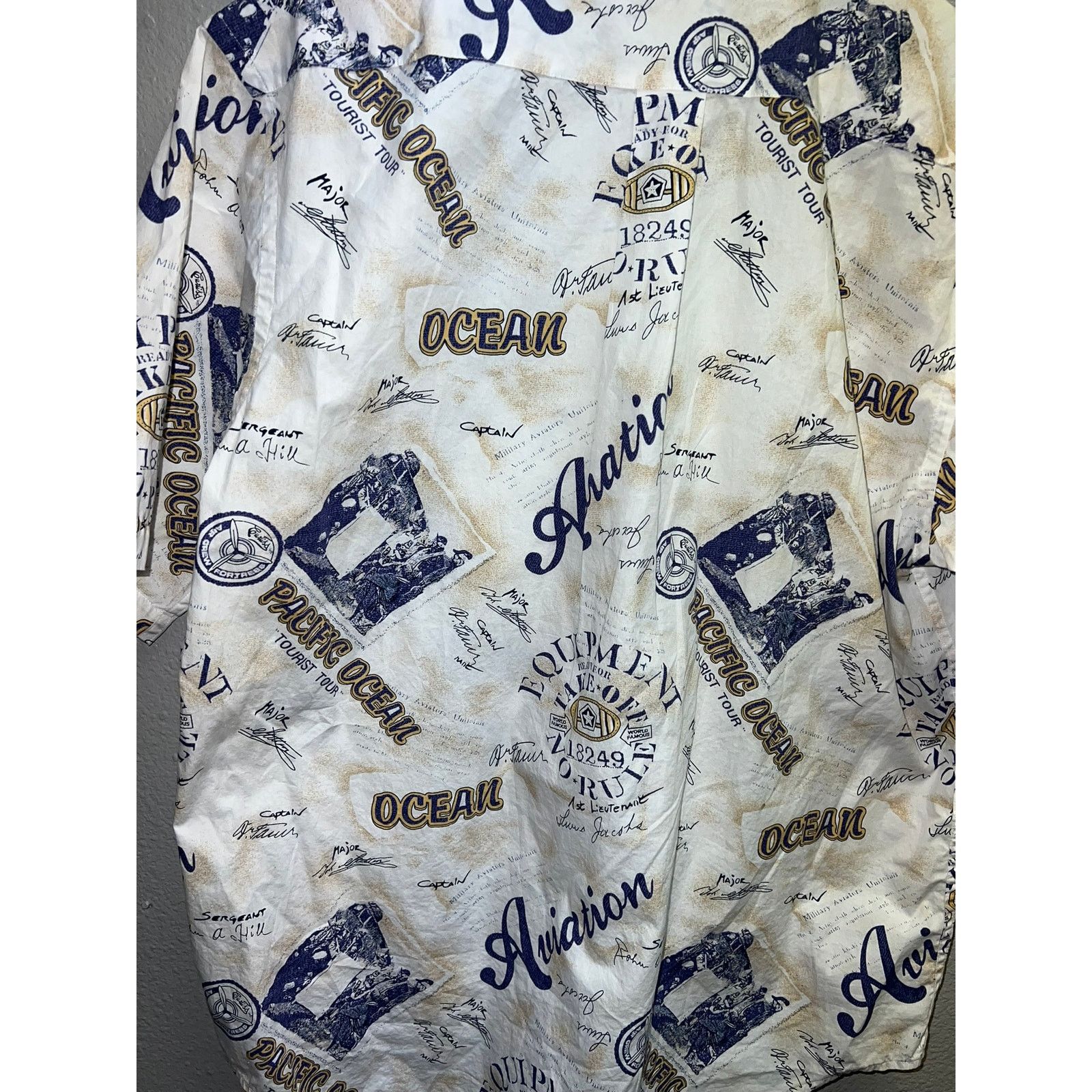 Roundtree & Yorke Vintage Roundtree & Yorke Button Down Shirt Tourist Medium Size US M / EU 48-50 / 2 - 8 Thumbnail