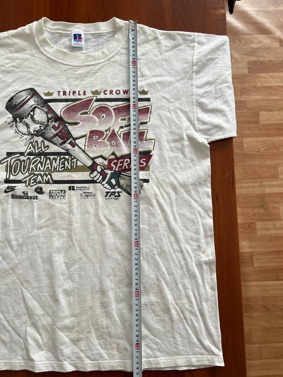 Russell Athletic TRIPLE CROWN SOFT BALL SERIES ALL TOURNAMENT TEAM T SHIRT XL Size US XL / EU 56 / 4 - 22 Thumbnail