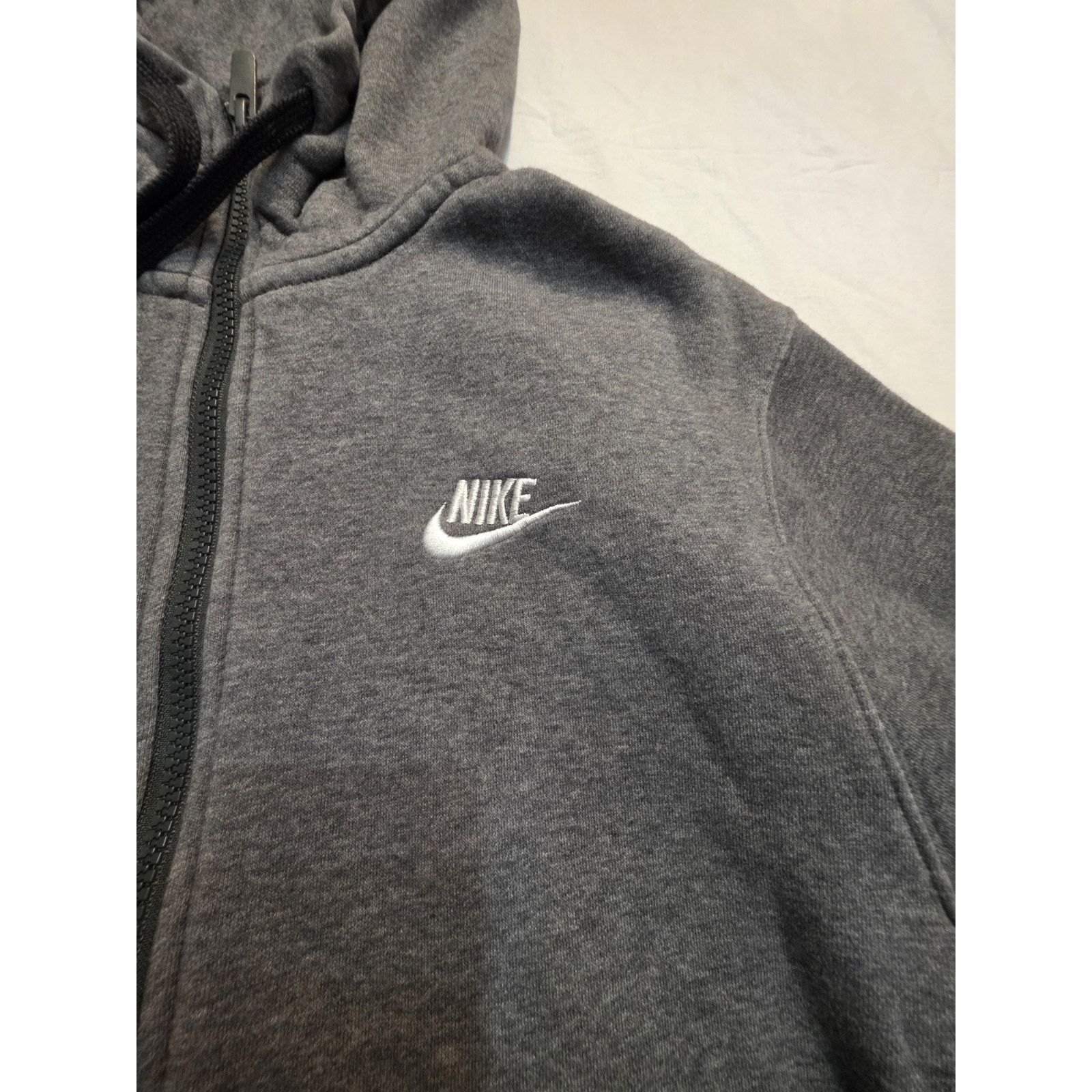 Nike Nike Grey Men's Size XS Full Zip Hooded Sweatshirt Size US XS / EU 42 / 0 - 2 Thumbnail