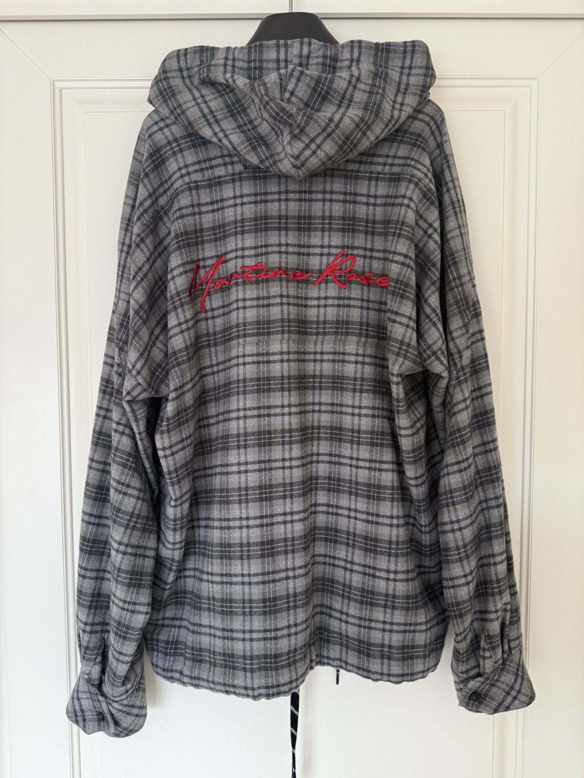 Martine Rose Martine Rose check-pattern hoodie Size US M / EU 48-50 / 2 - 2 Thumbnail