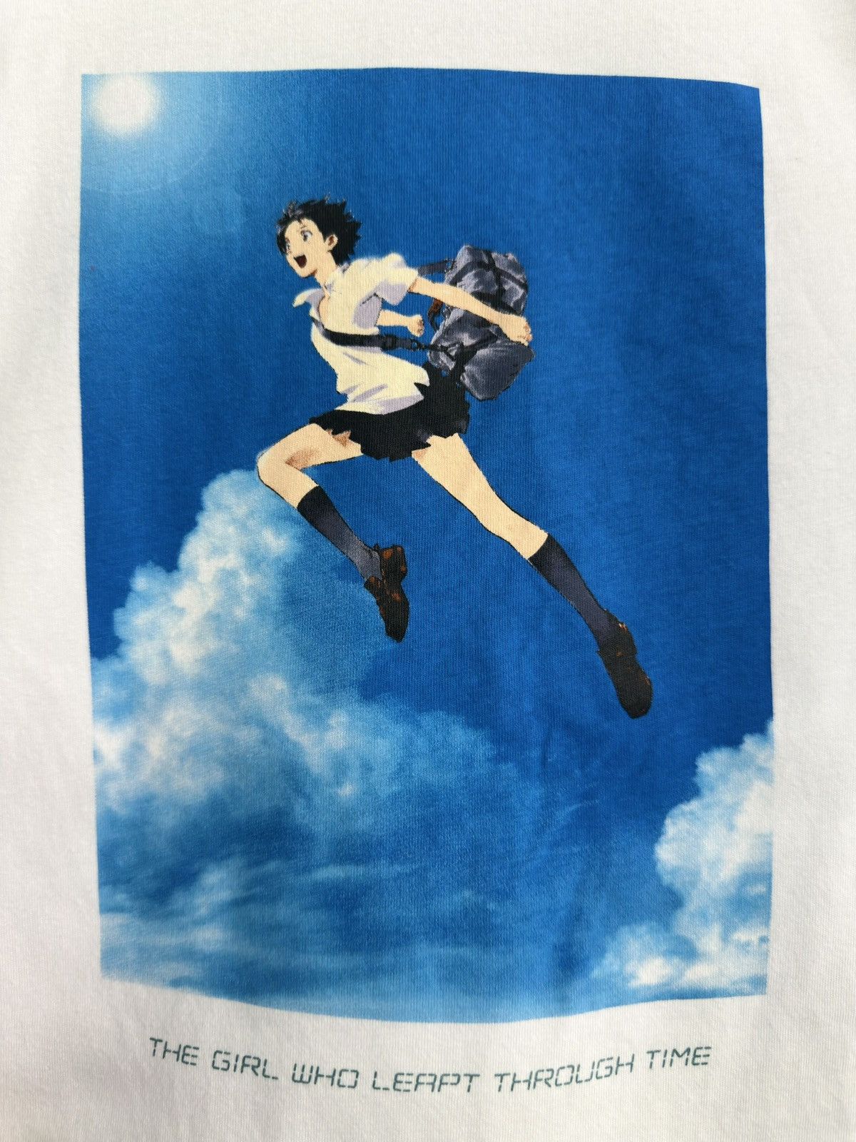 Anime The Girl Who Leapt Through Time Studio Chizu X Uniqlo Shirt Size US XL / EU 56 / 4 - 1 Thumbnail