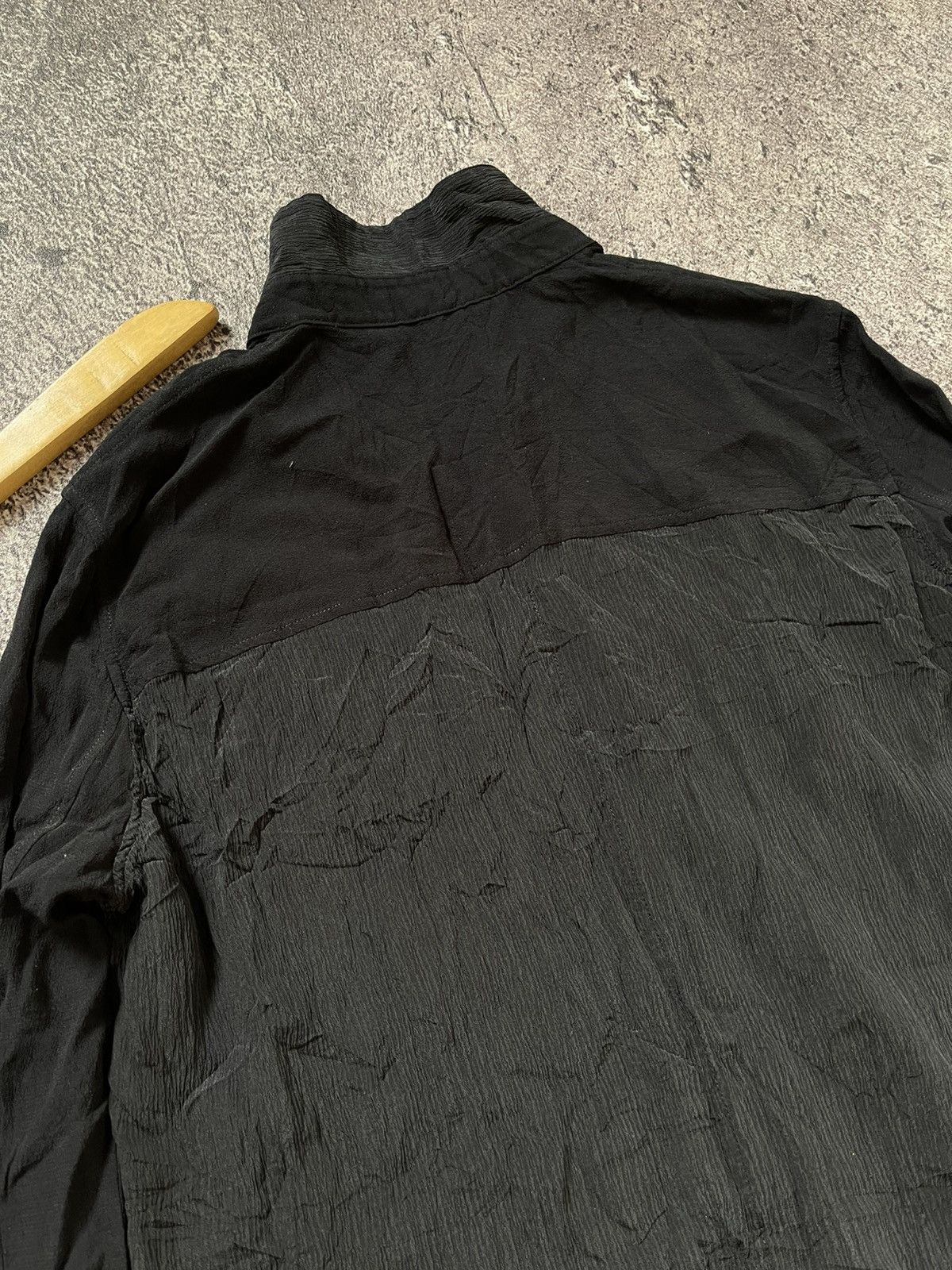 Helmut Lang Helmut Lang Big Pocket Black Long Shirt Size US M / EU 48-50 / 2 - 6 Thumbnail