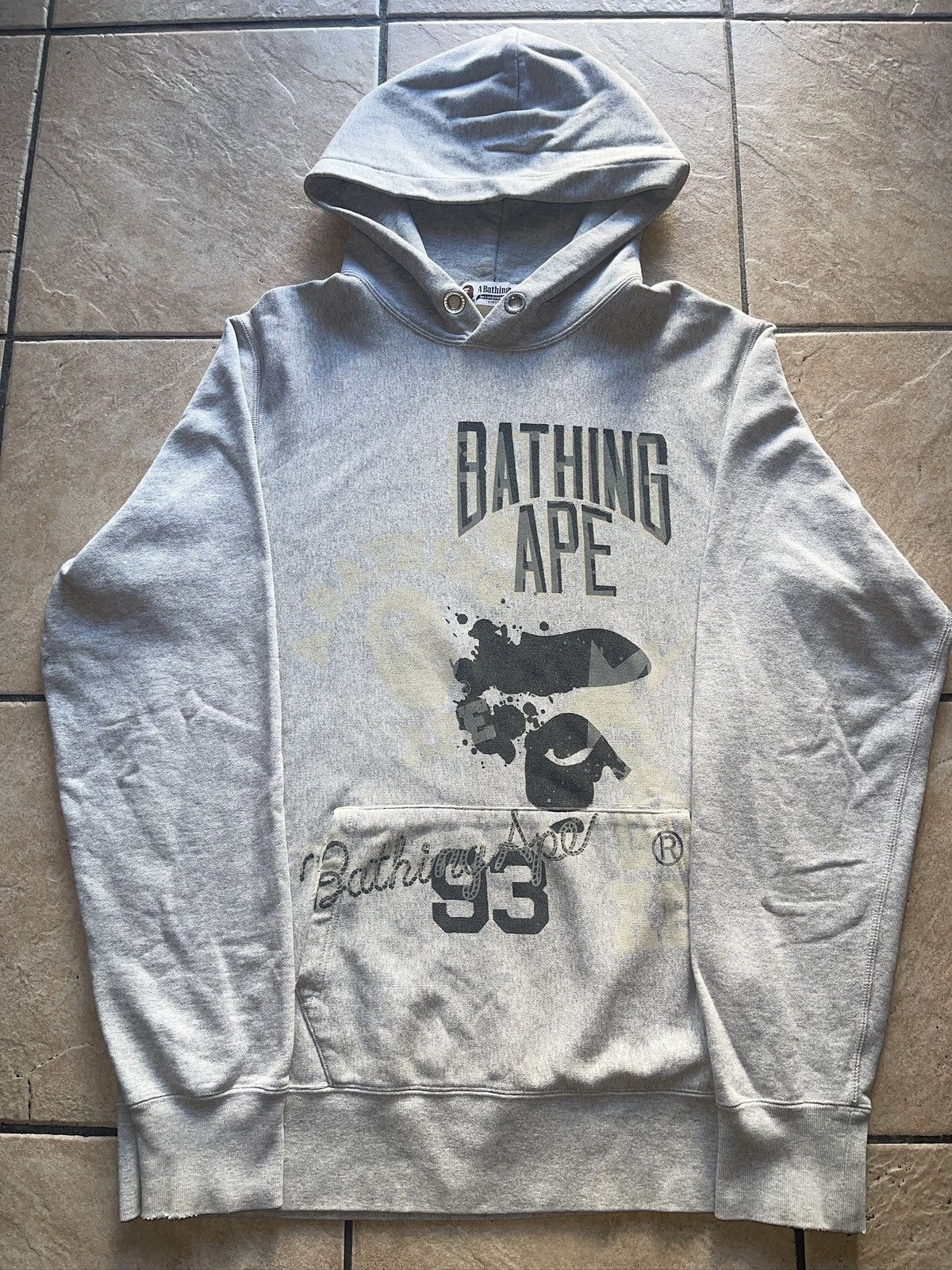Bape A Bathing Ape multi logo hoodie Size US L / EU 52-54 / 3 - 1 Thumbnail