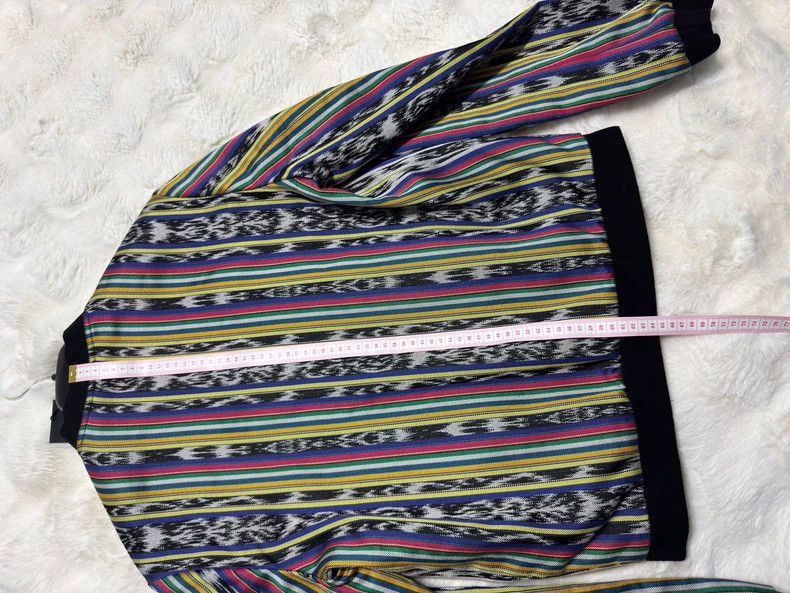Saint Laurent Paris Saint Laurent Paris Saint Laurent Reversible Striped Jacke Size US L / EU 52-54 / 3 - 8 Thumbnail