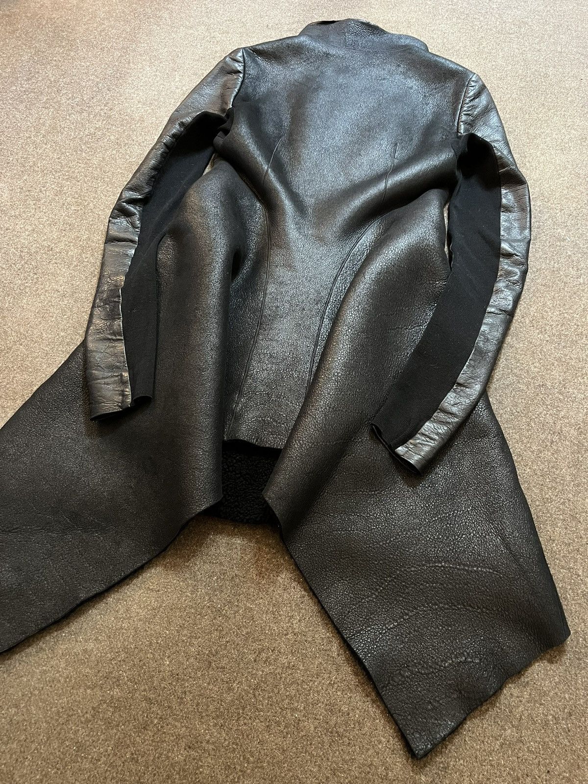 Rick Owens Rick Owens FW08 Shearling Leather Jacket Size M / US 6-8 / IT 42-44 - 8 Thumbnail