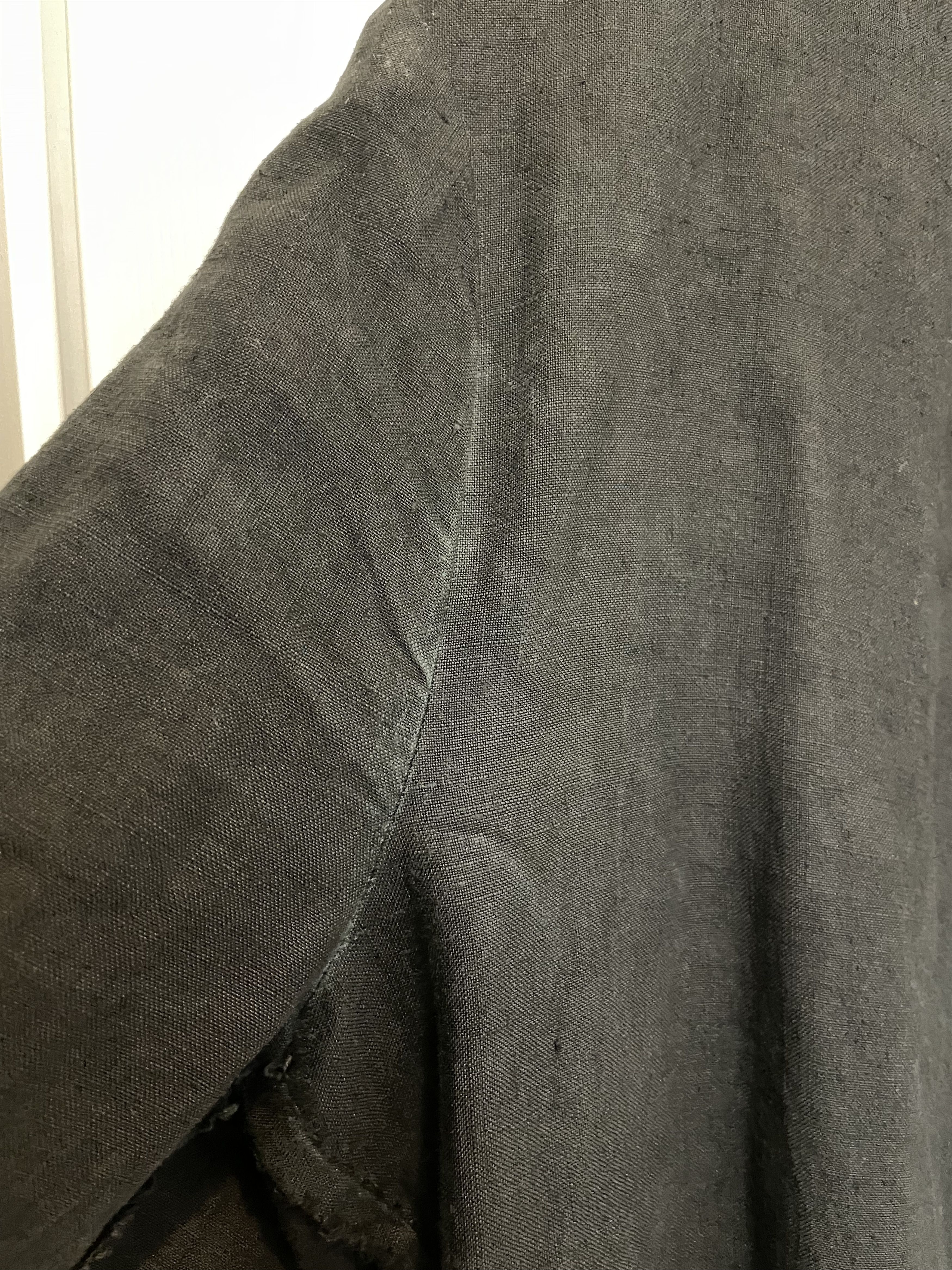 John Alexander Skelton JAS Collection V Antique Linen Field Coat Size US L / EU 52-54 / 3 - 8 Thumbnail