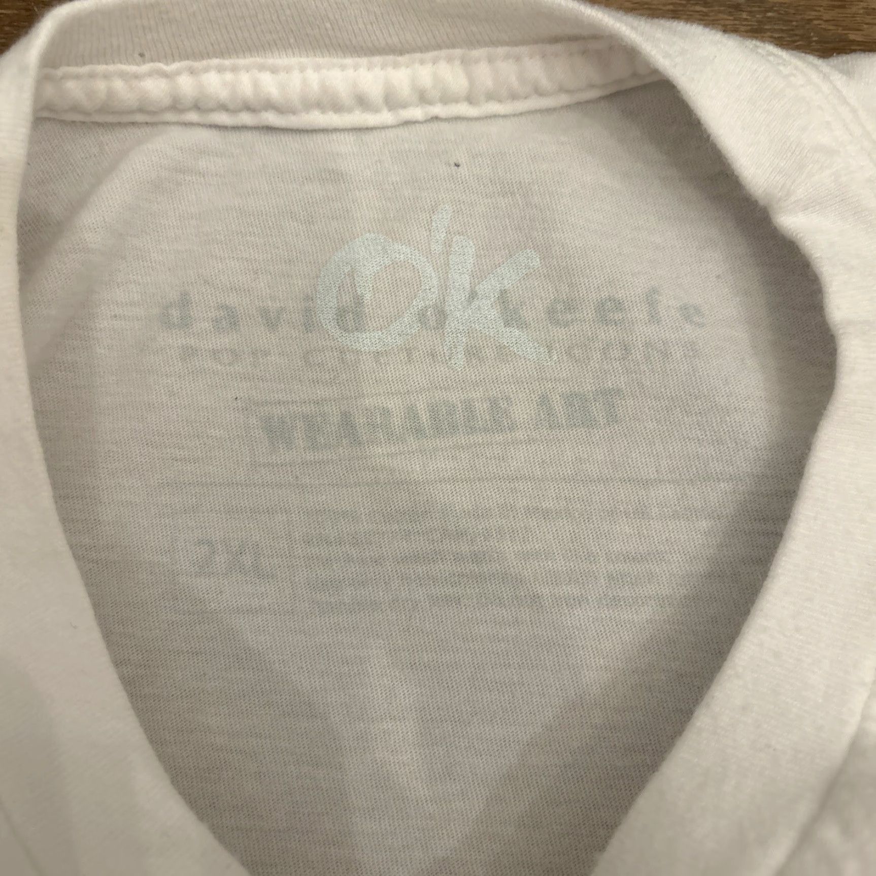 Vintage David O'Keefe "The Beatles" Art T-Shirt Adult XXL White Short Sleeve Mens Size US XXL / EU 58 / 5 - 3 Thumbnail