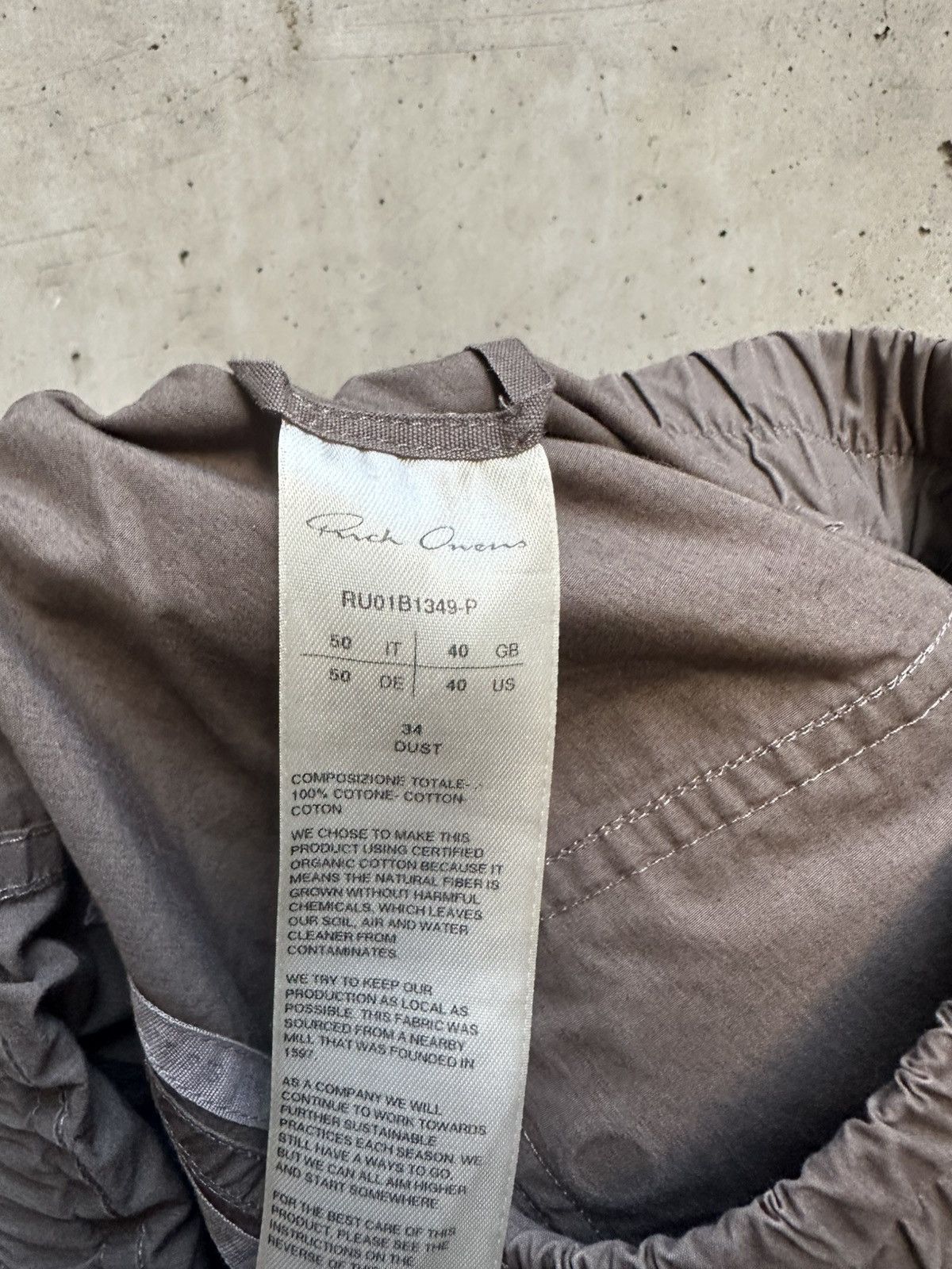 Rick Owens Rick owens brown jogger shorts Size US 40 / EU 56 - 3 Thumbnail