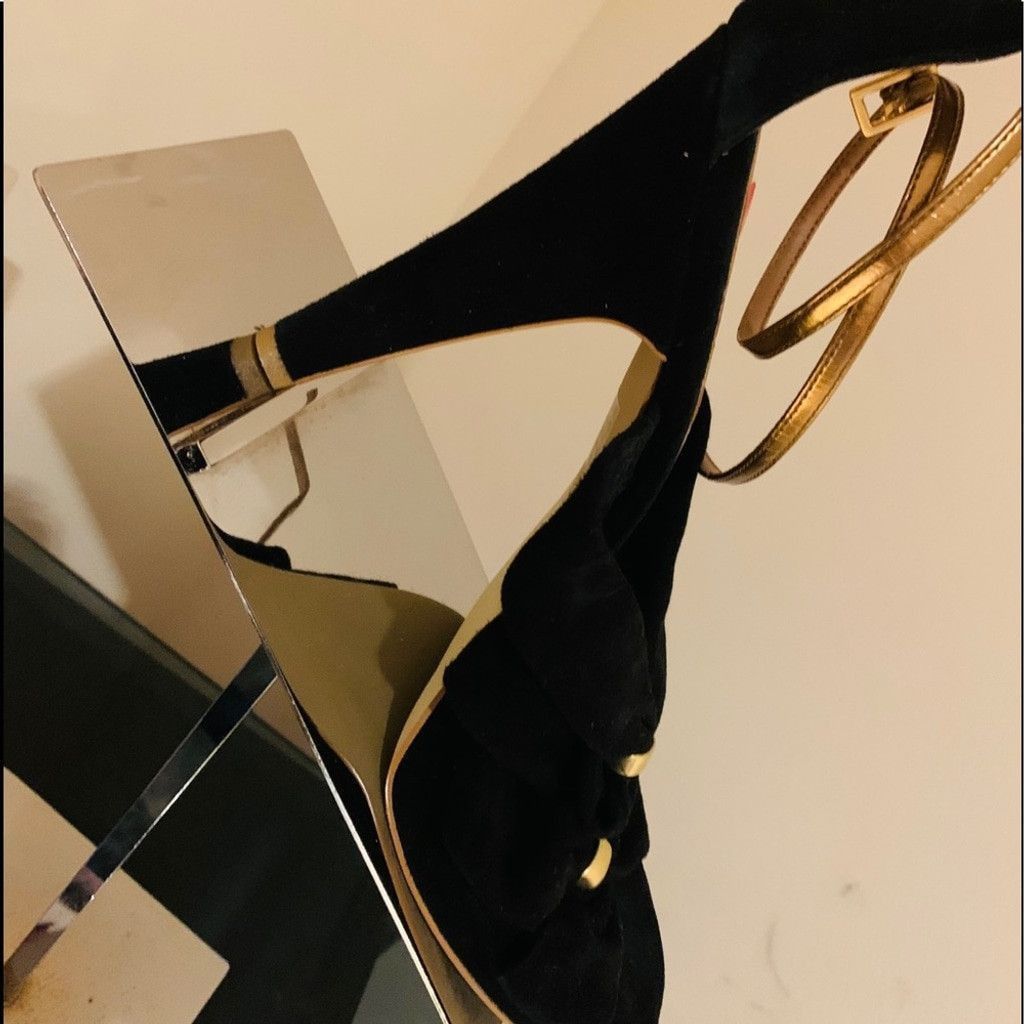 Other 💲💲SALE 💲💲Colin Stuart BN Black Sandals Size 9 Size US 9 / IT 39 - 5 Thumbnail