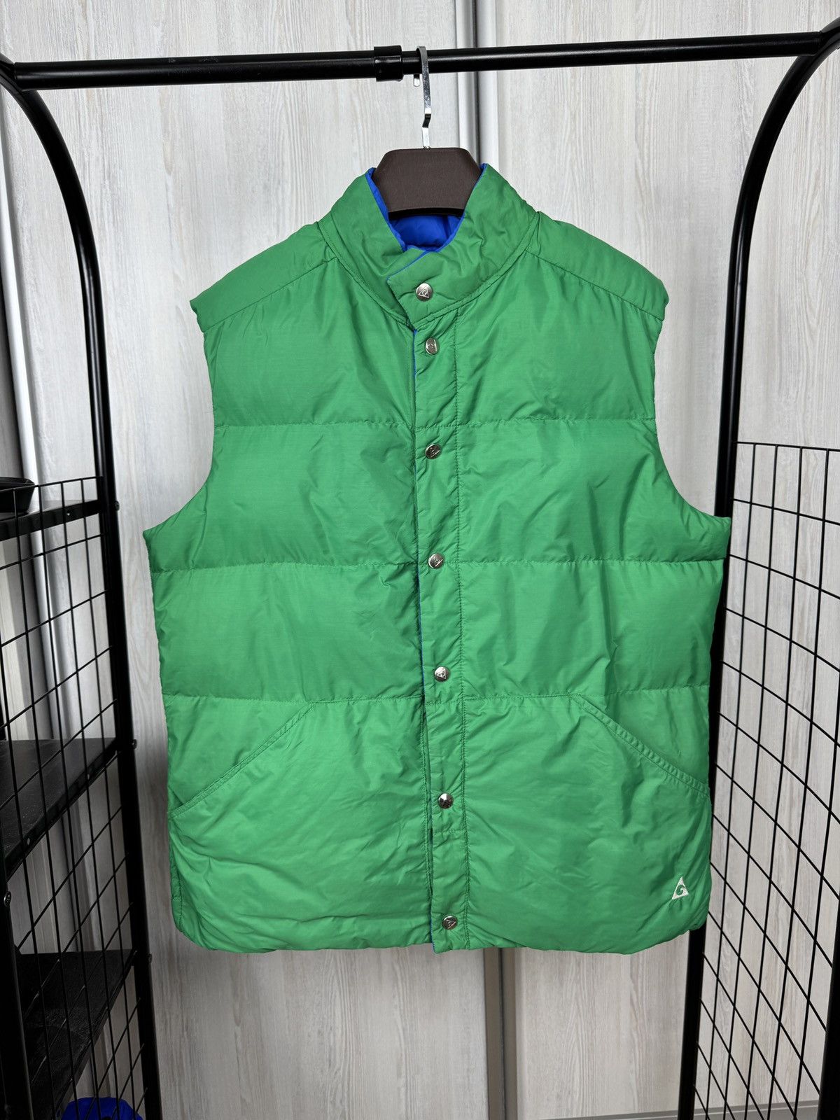 Other Gerry Reversible Goose Down Puffer Vest vintage 80s USA Made Size US XL / EU 56 / 4 - 1 Thumbnail