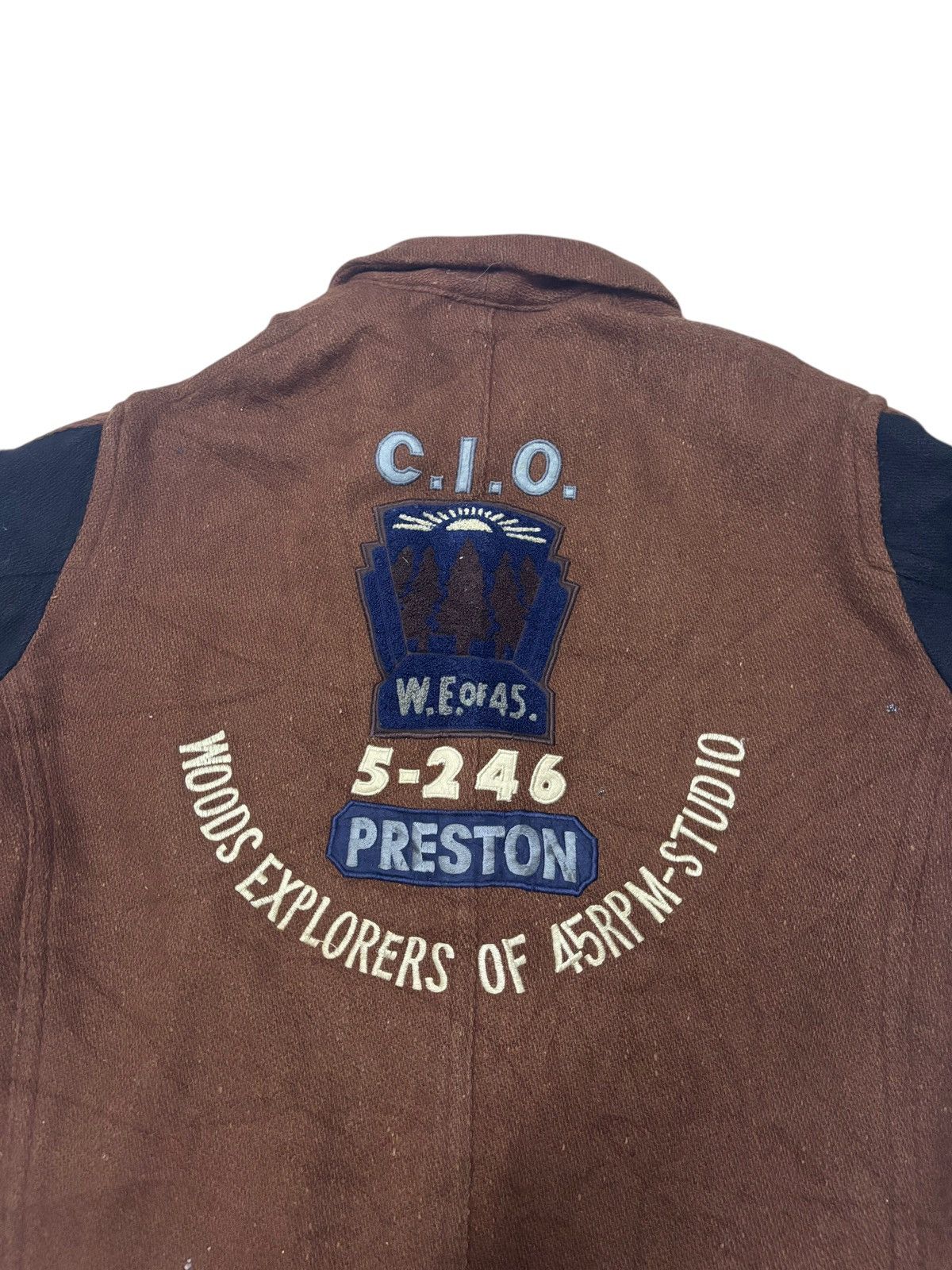 45rpm VINTAGE 45 RPM STUDIOS WOOL UTILITY JACKET Size US L / EU 52-54 / 3 - 6 Thumbnail