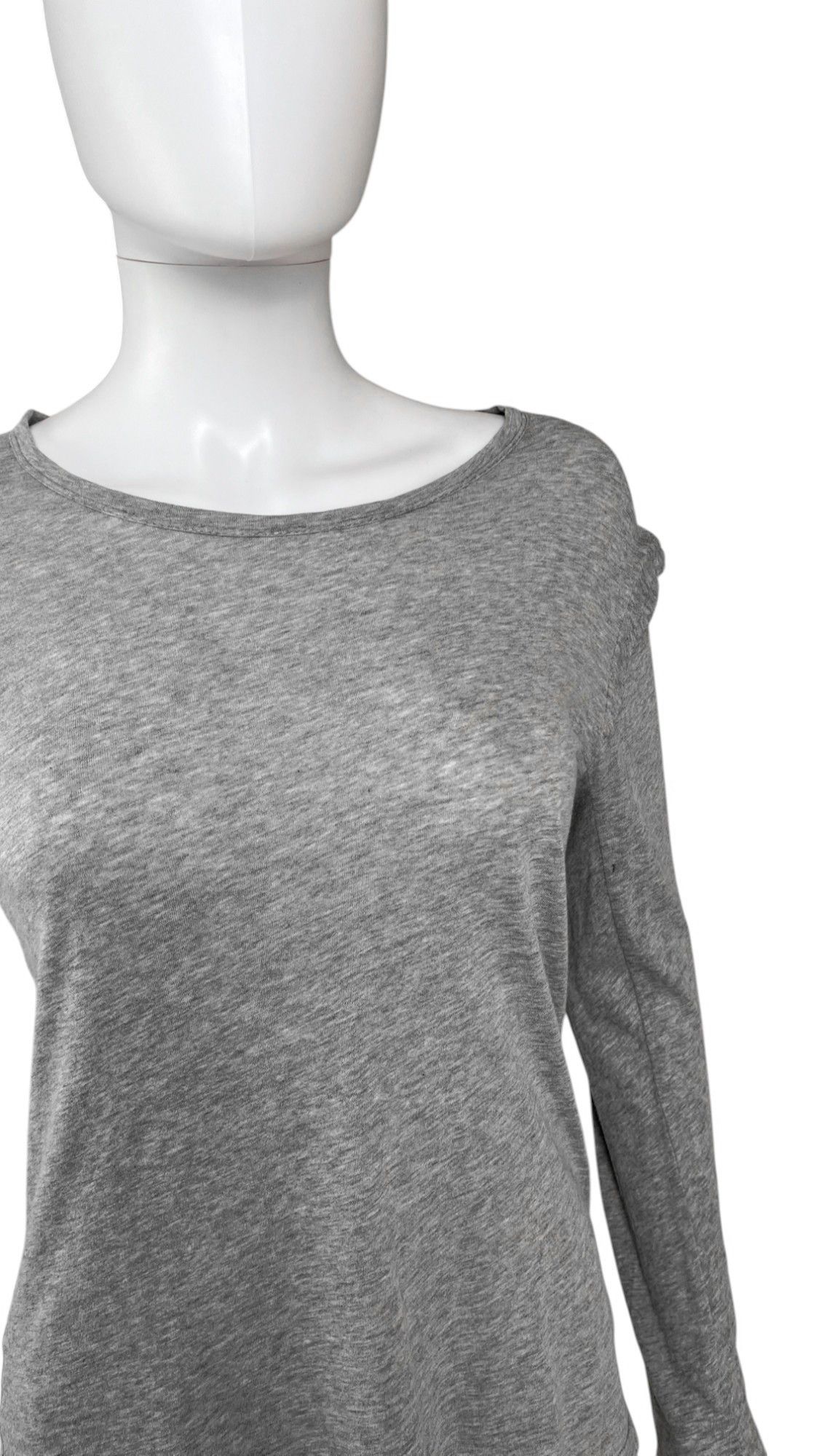 Ann Demeulemeester Buttoned Sleeves Grey Top Size S / US 4 / IT 40 - 8 Thumbnail