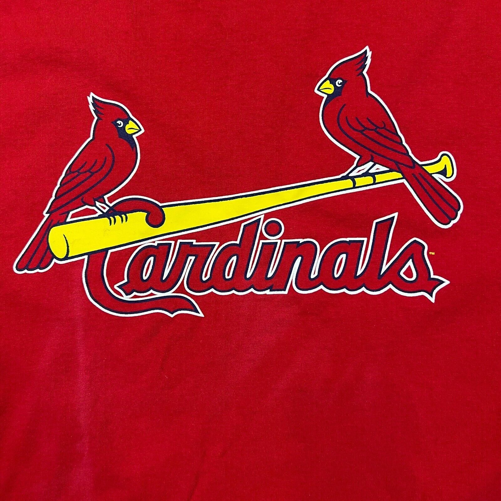 MLB × Majestic × Vintage VTG Majestic St Louis Cardinals T Shirt XL MLB Baseball Tee Size US XL / EU 56 / 4 - 2 Thumbnail