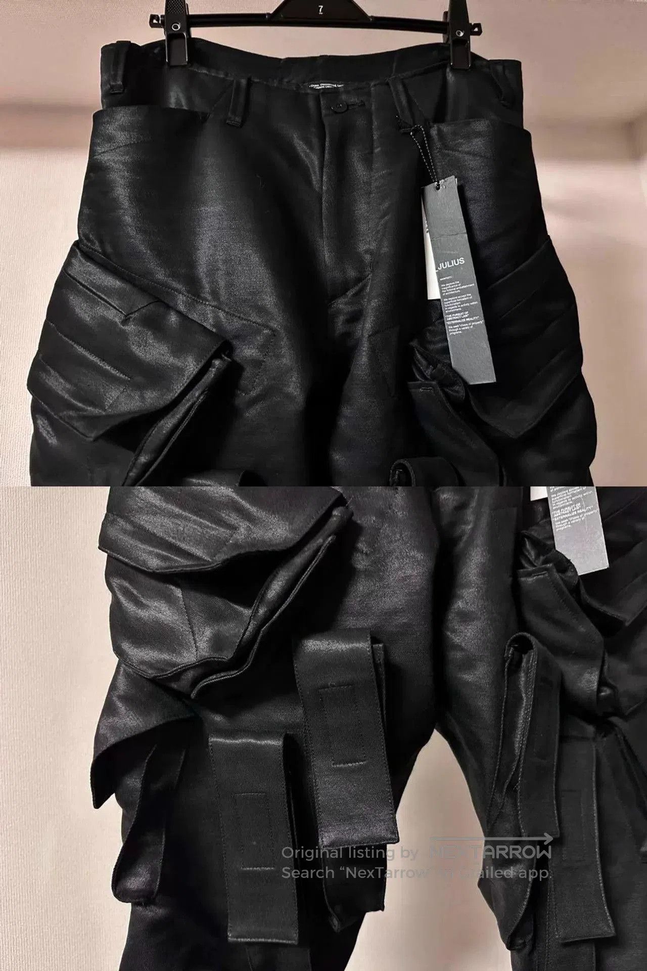 Julius Julius_7 Utility Pants in Black. Size US 28 / EU 44 - 3 Thumbnail