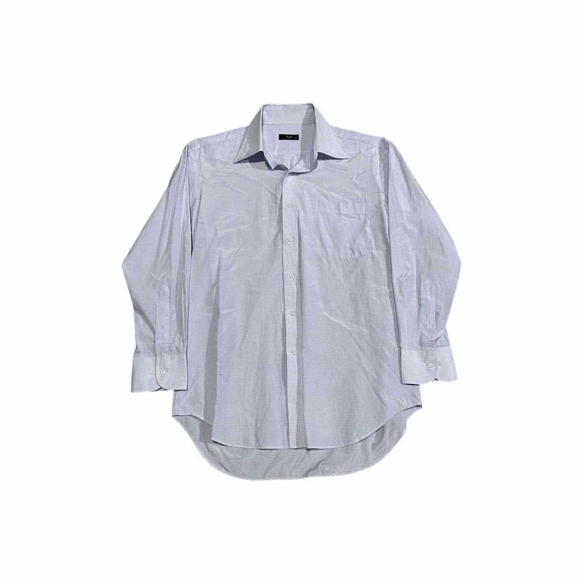 Japanese Brand × Y's × Yohji Yamamoto 🔥Vintage Sacsny Y’Saccs Yohji Yamamoto Shirt Grid Size US L / EU 52-54 / 3 - 1 Thumbnail